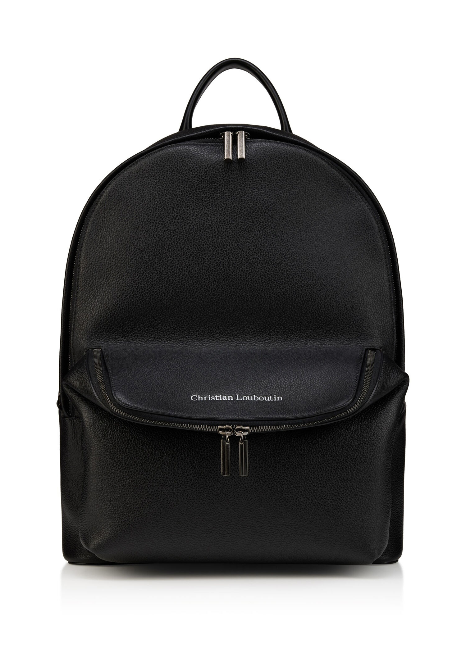 Nostalgic Black Men's Leather Backpack