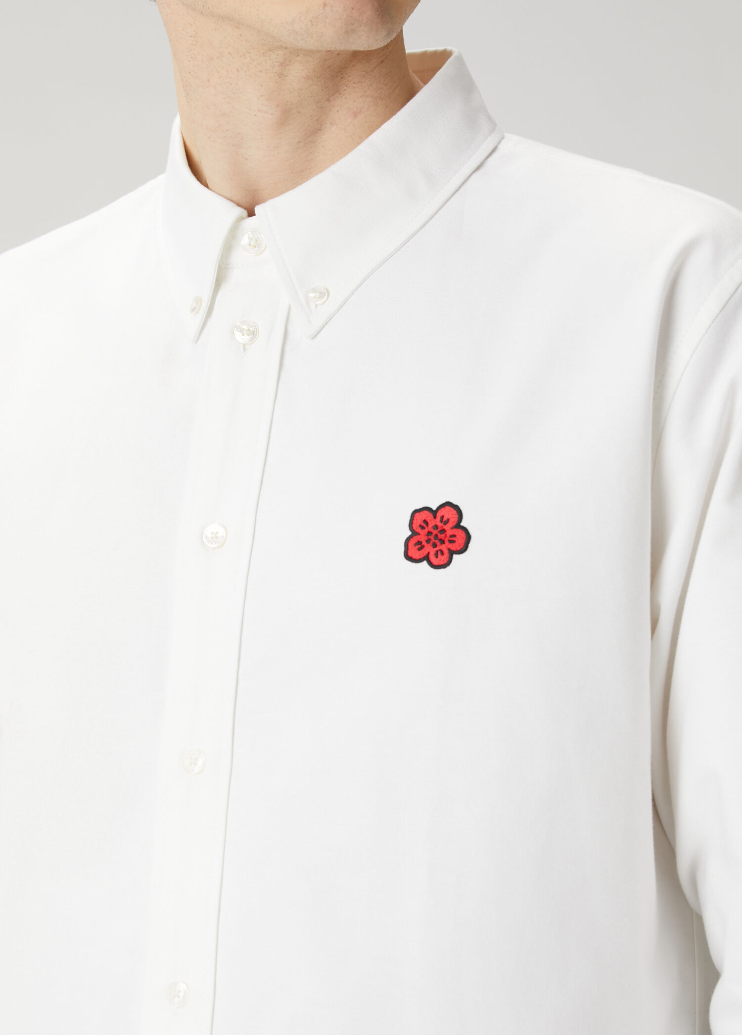 Kenzo Beyaz Erkek Boke Flower Beyaz Gömlek 1885988 | Beymen
