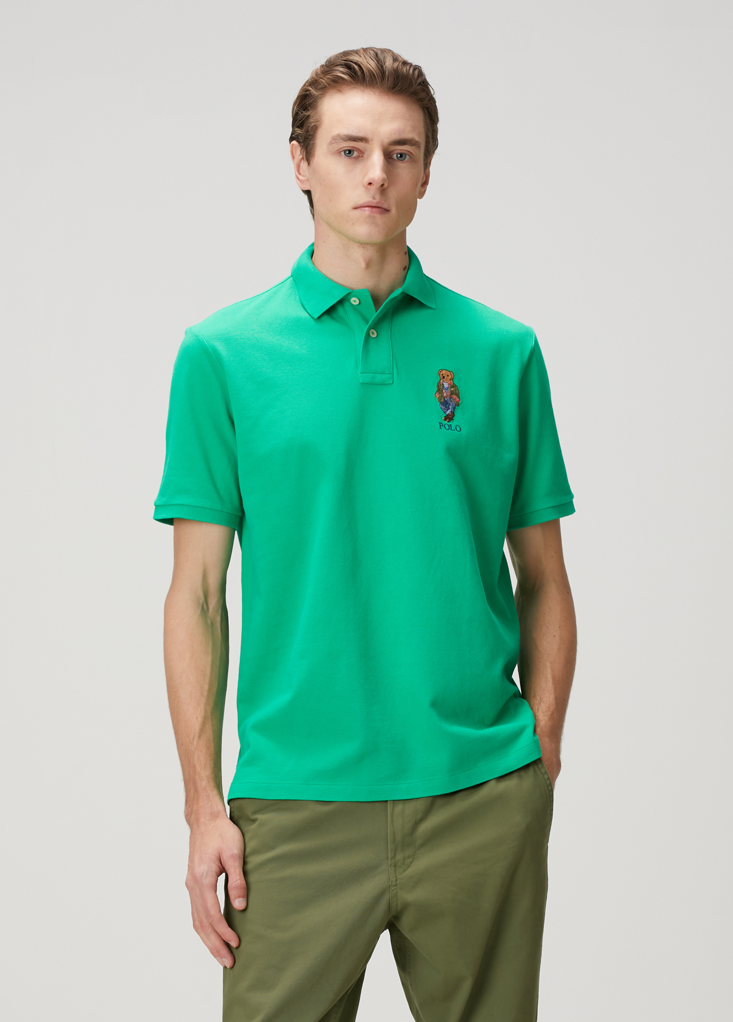 Yeşil Polo Yaka T-shirt