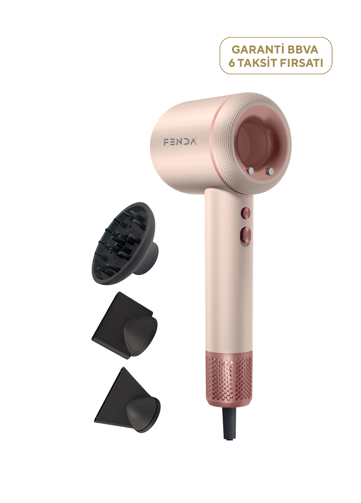FNDSACKR0012PN Pembe Saç Kurutma Makinesi