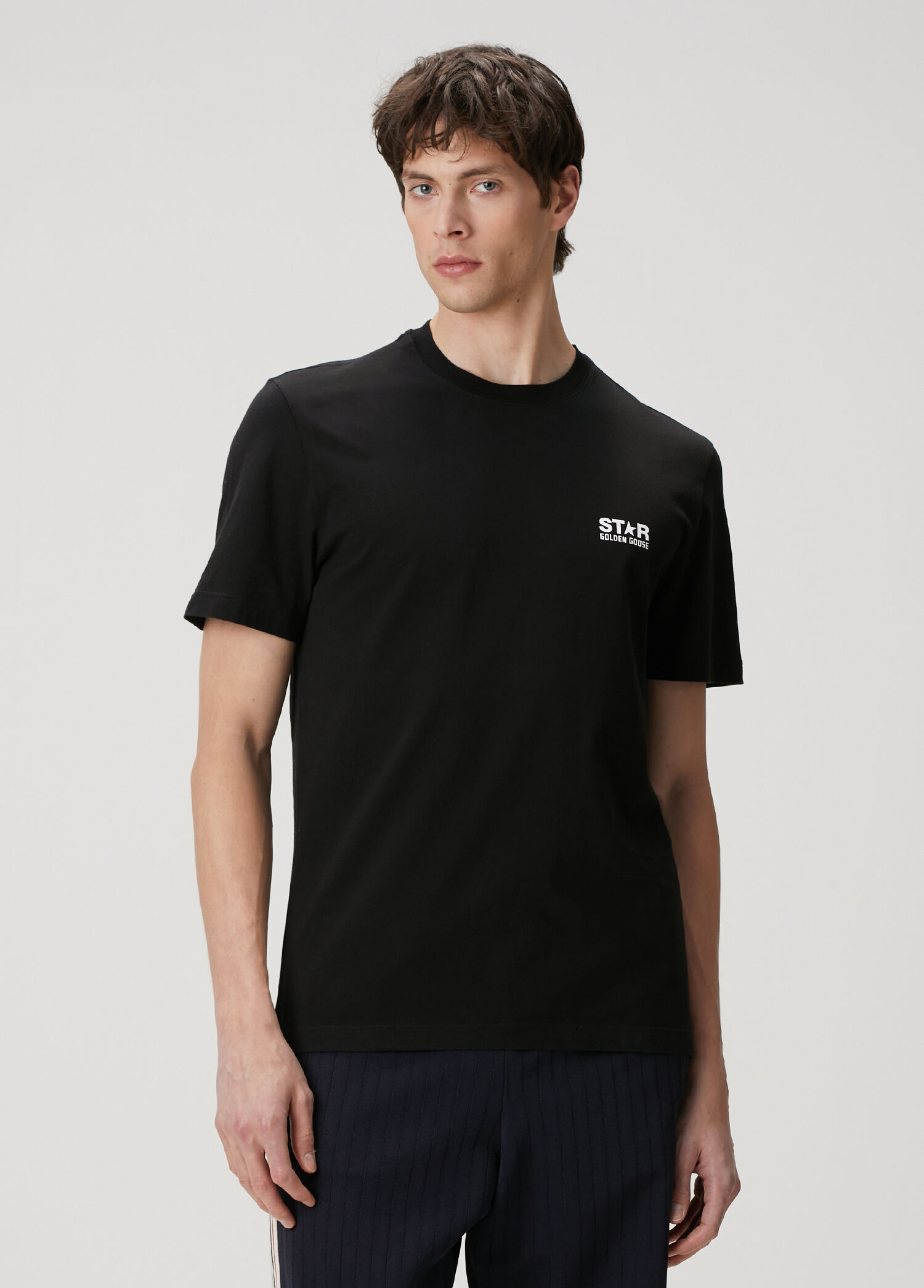 Golden Goose Çok Renkli Erkek Star Logo Baskılı T-shirt 1640809