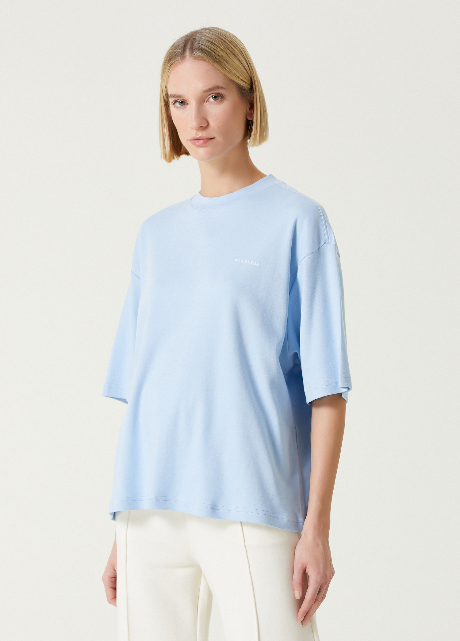 Oversize Mavi T-shirt