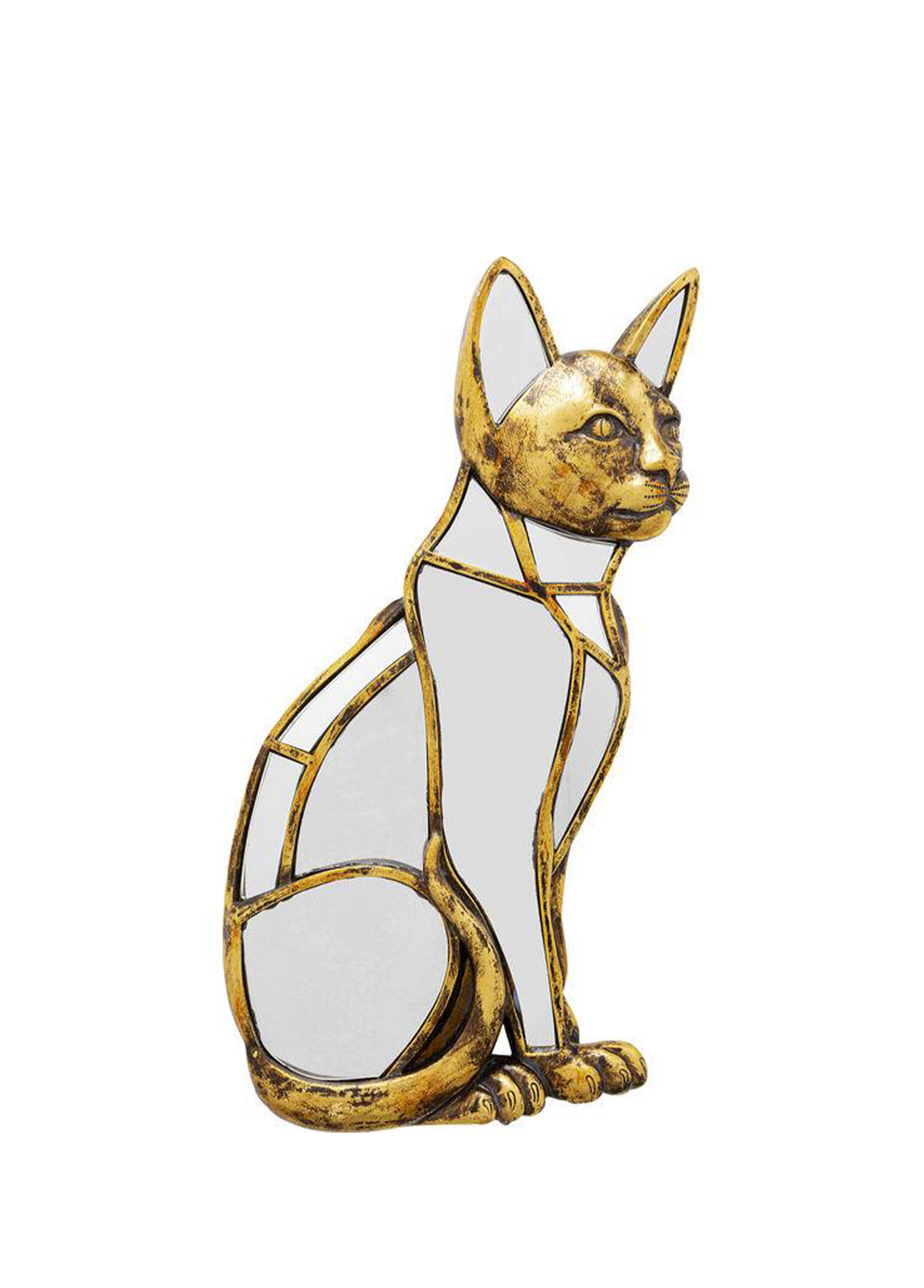 Cat Altın Rengi Duvar Aynası