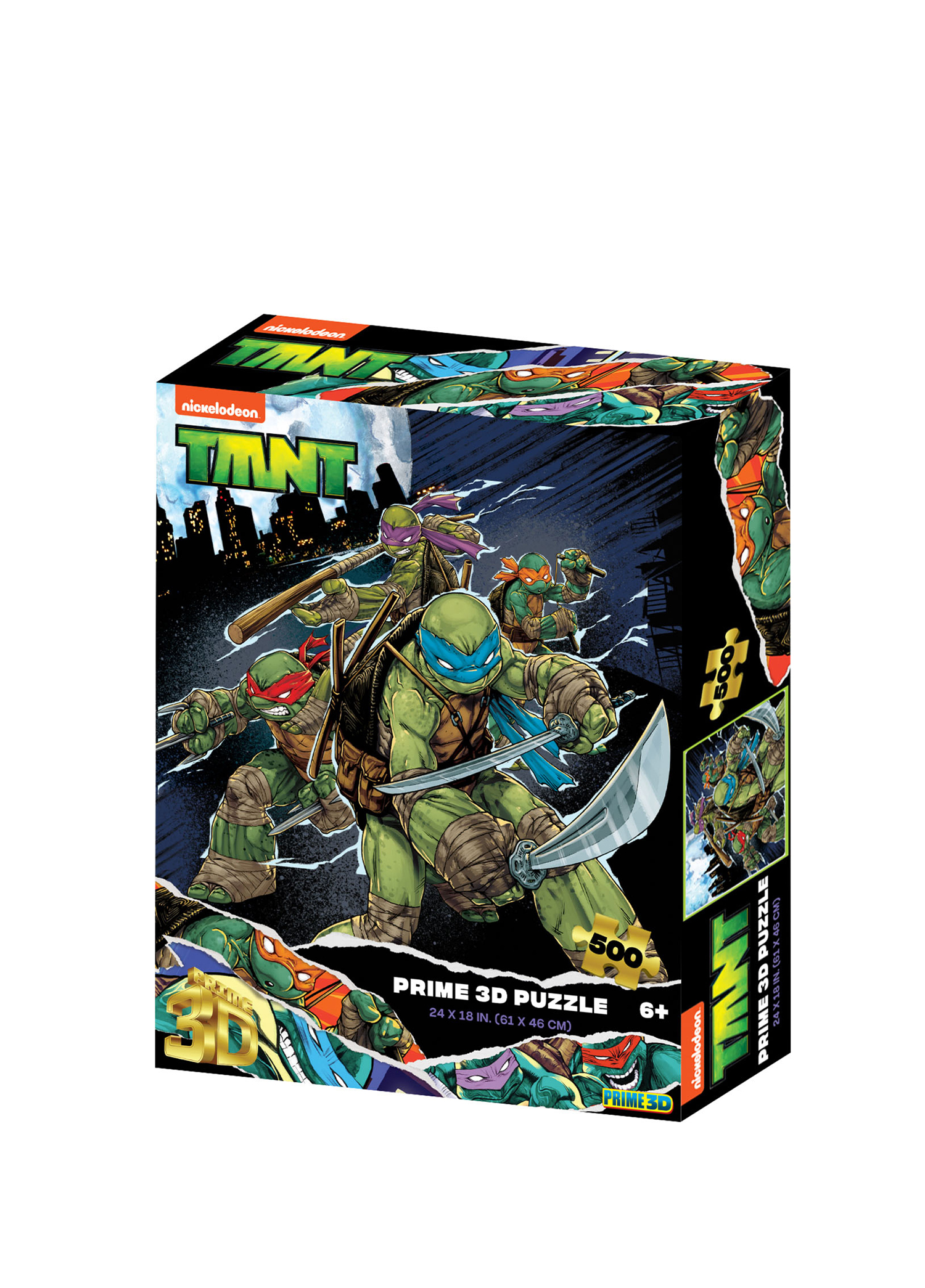 Ninja Kaplumbağalar 500 Parça 3D Puzzle