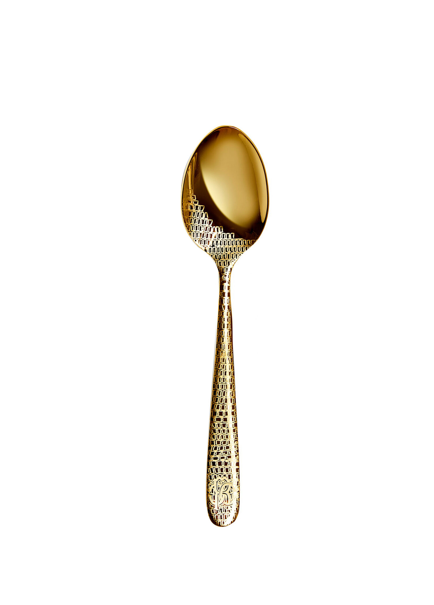Lizzard Gold Çelik Yemek Kaşığı