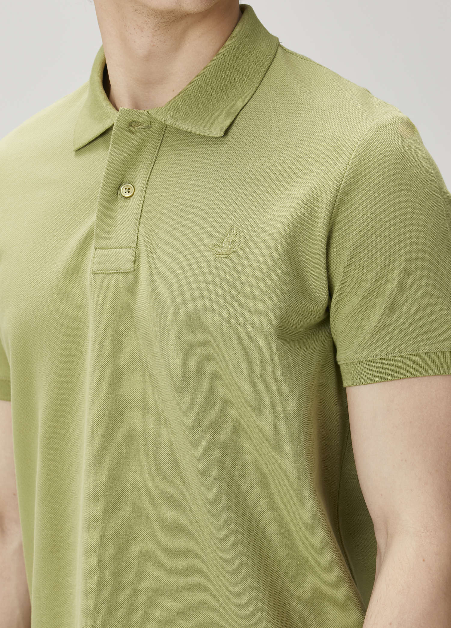 Yeşil Polo t-shirt_4