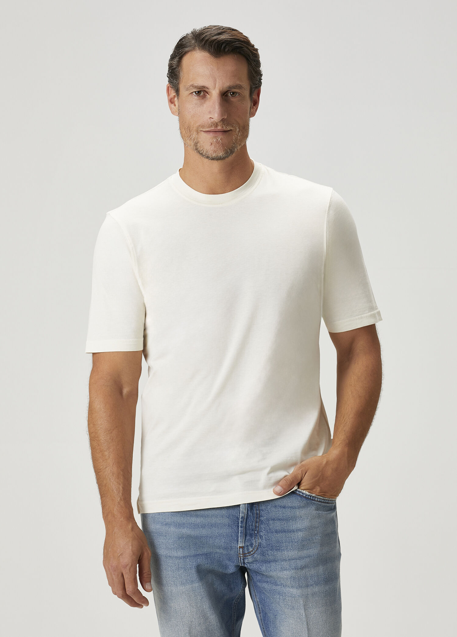 Beyaz Basic T-shirt