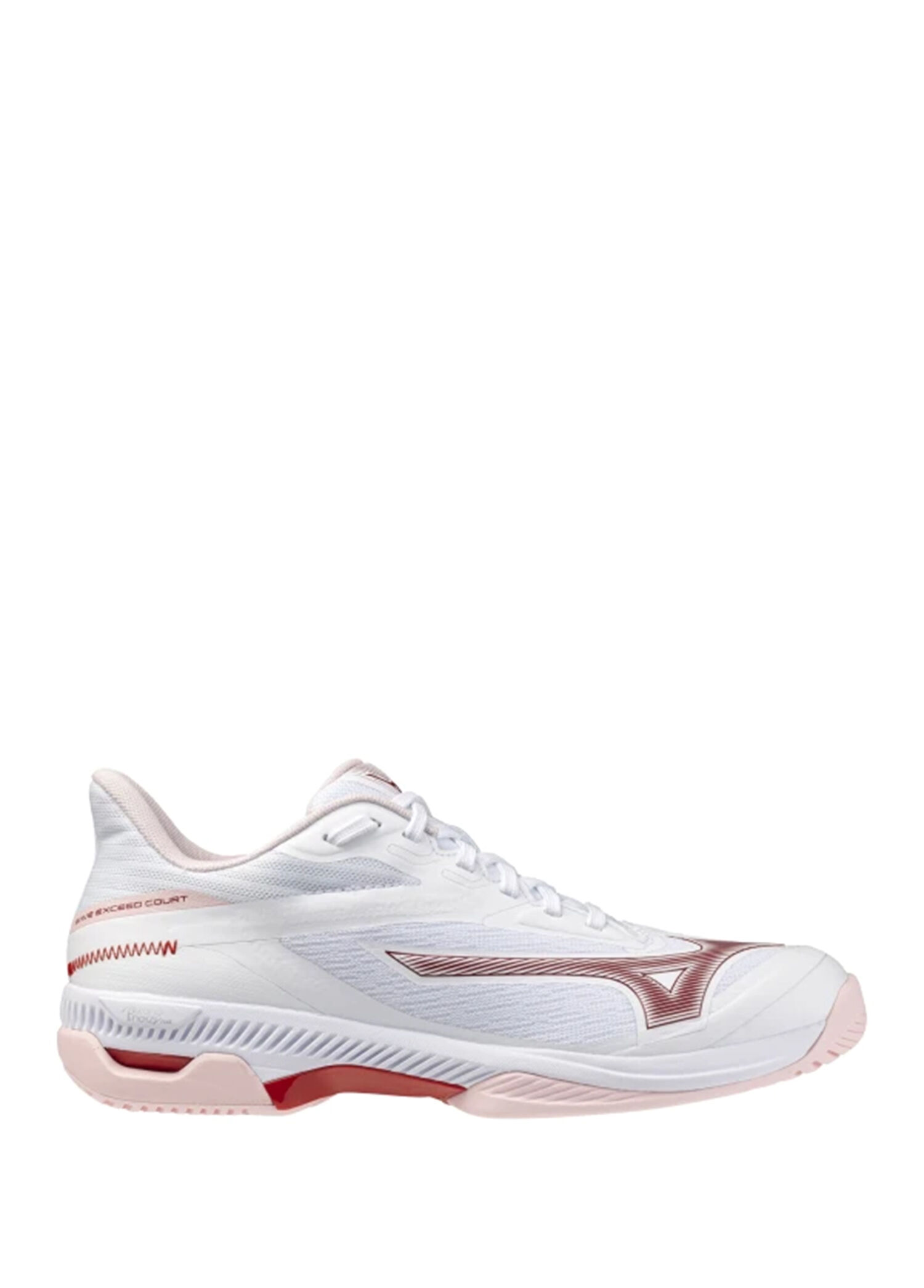Wave Exceed Court AC Beyaz Kırmızı Kadın Tenis Ayakkabısı