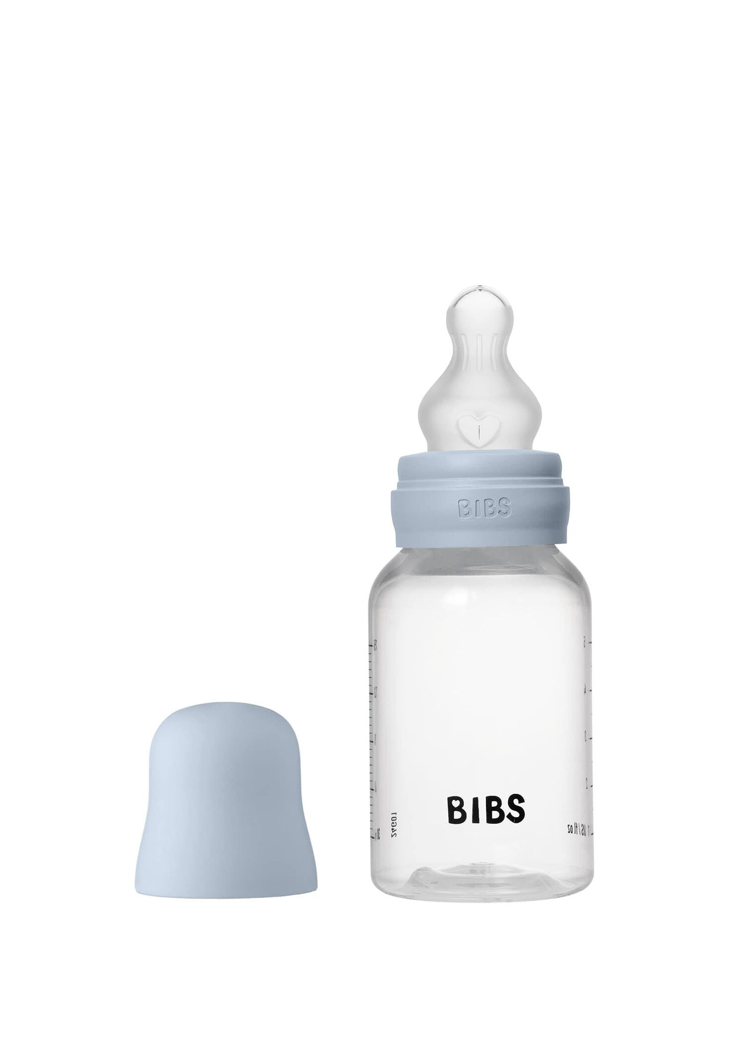 Baby PP Bottle Mavi 0-6 Ay Silikon Uçlu Yavaş Akış Anti-Kolik Biberon 150 ml
