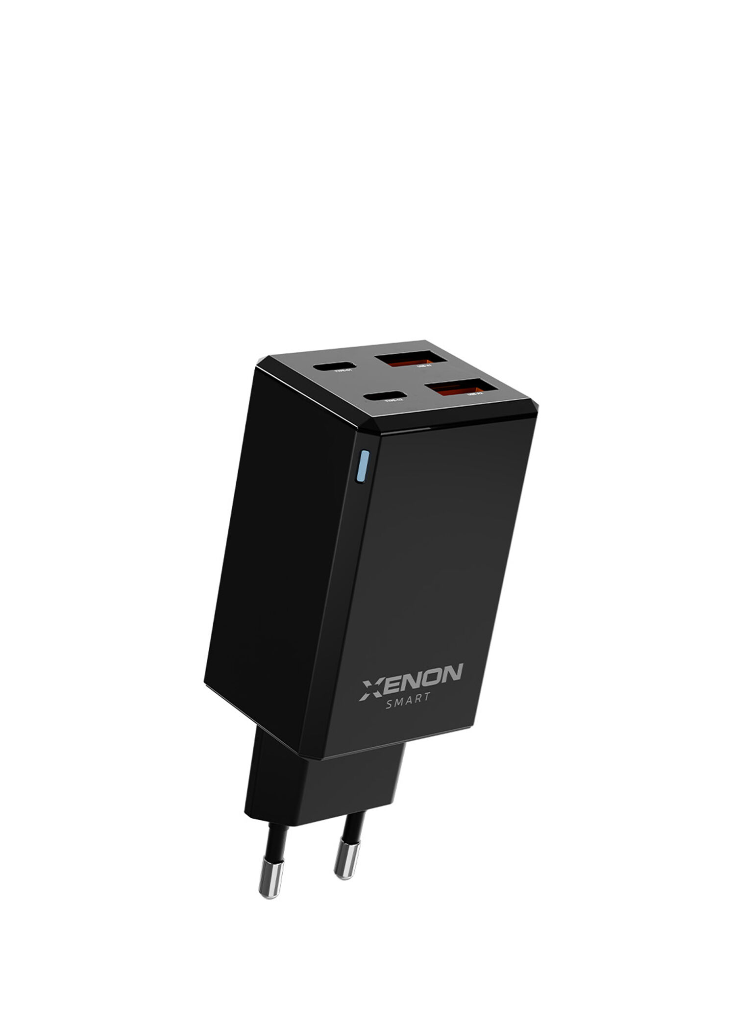 X6425 iPhone ve Samsung Uyumlu 65W GaN + Type-C Kablo 100W PD Hızlı Şarj Adaptörü