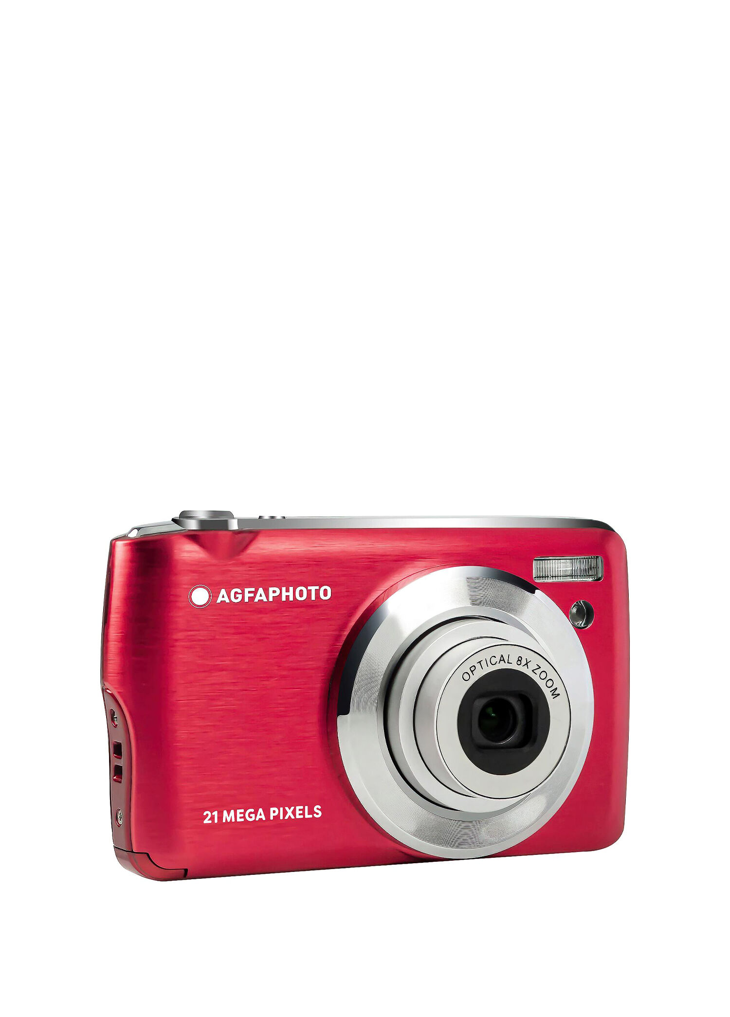 Realishot Dc8200 Kırmızı Fotoğraf Makinesi + 16 Gb Sd