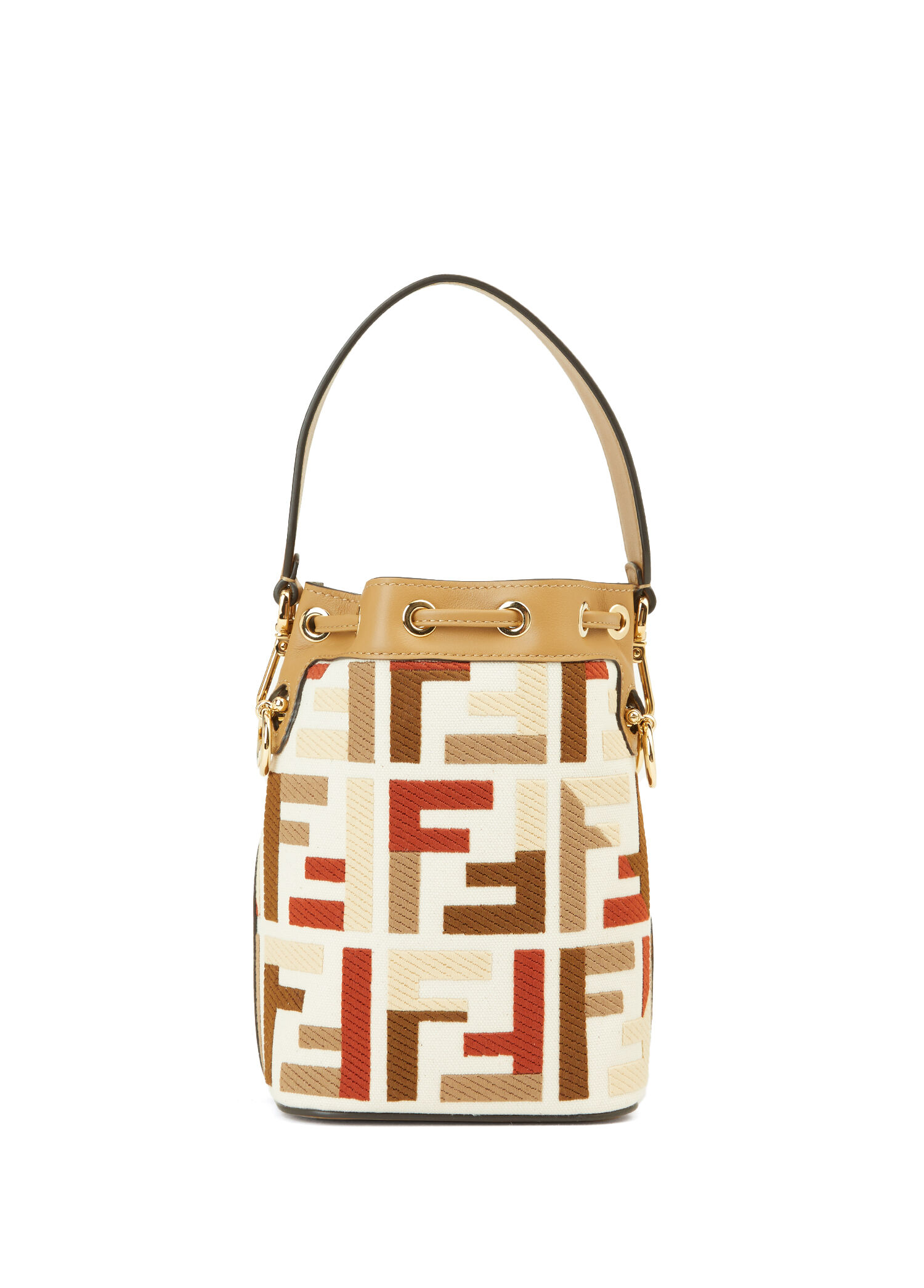 FENDI  モントレゾール/chanel gucci VUITTON Fendi Pre-Owned 2015-2023 モン トレゾール バケットバッグ ミニ