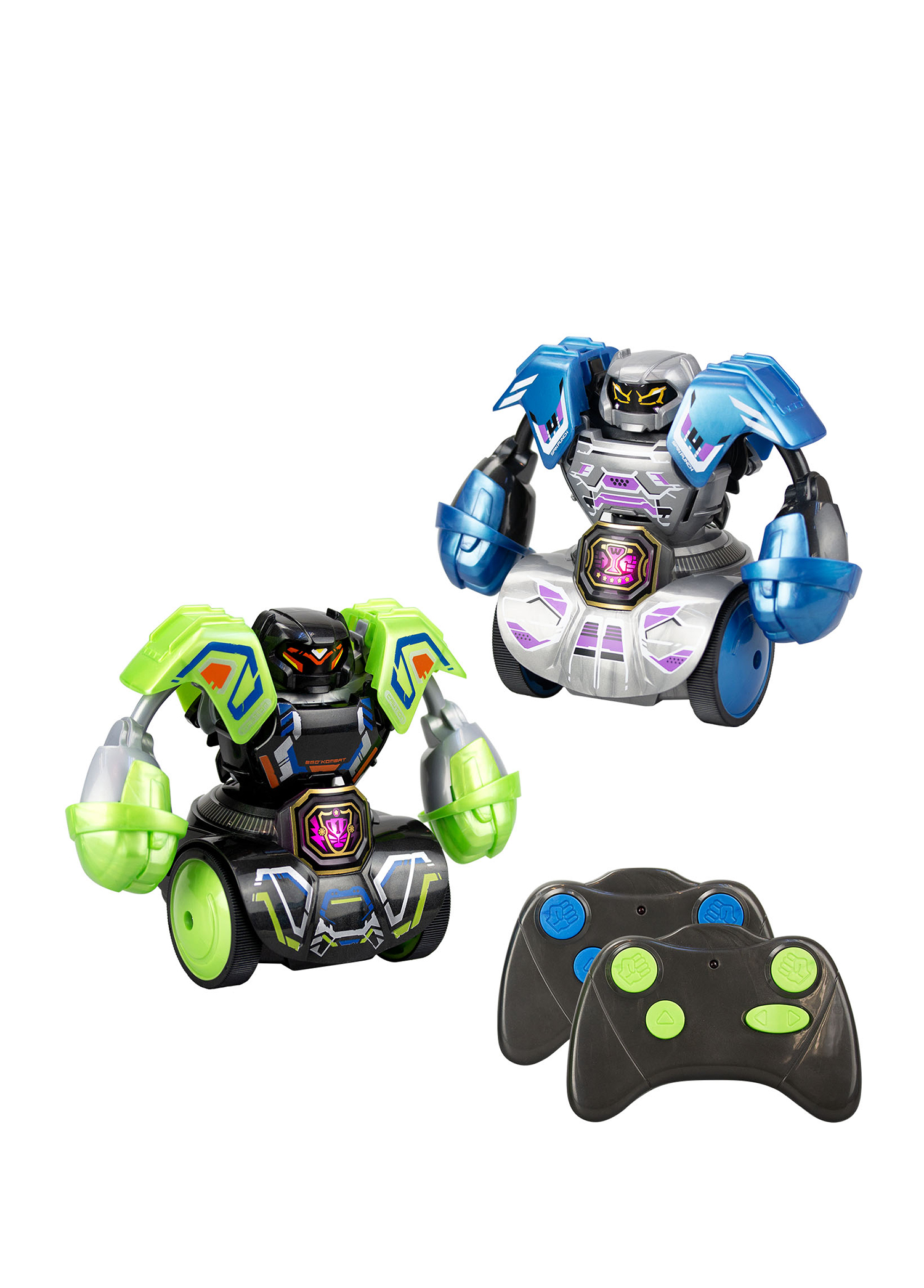 「ロイド」 Silverlit - Robo Kombat Tornado Mavi-Yeşil Uzaktan Kumandalı Robot