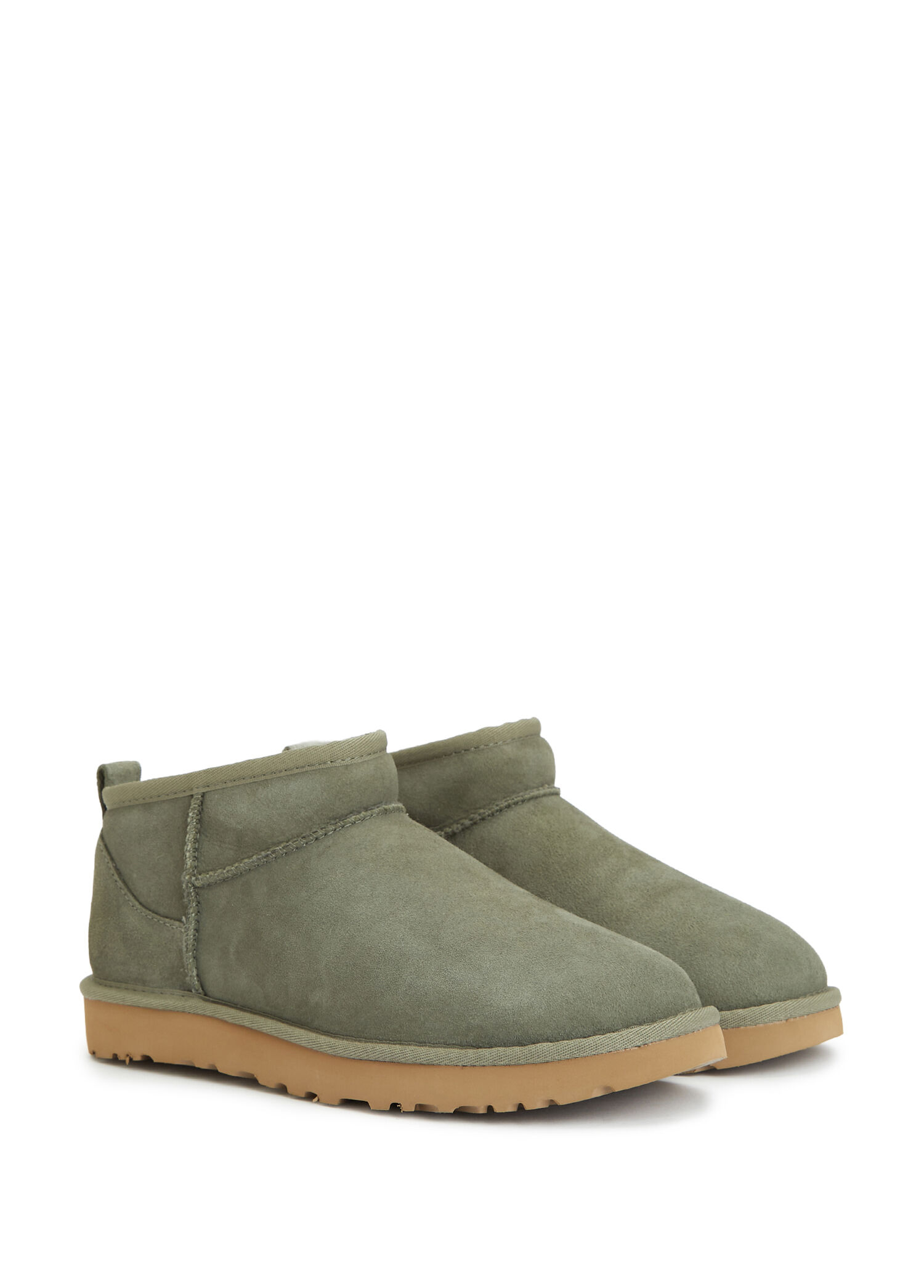 Ugg Haki Kadın Classic Ultra Mini Haki Kadın Deri Bot 1822067 | Beymen