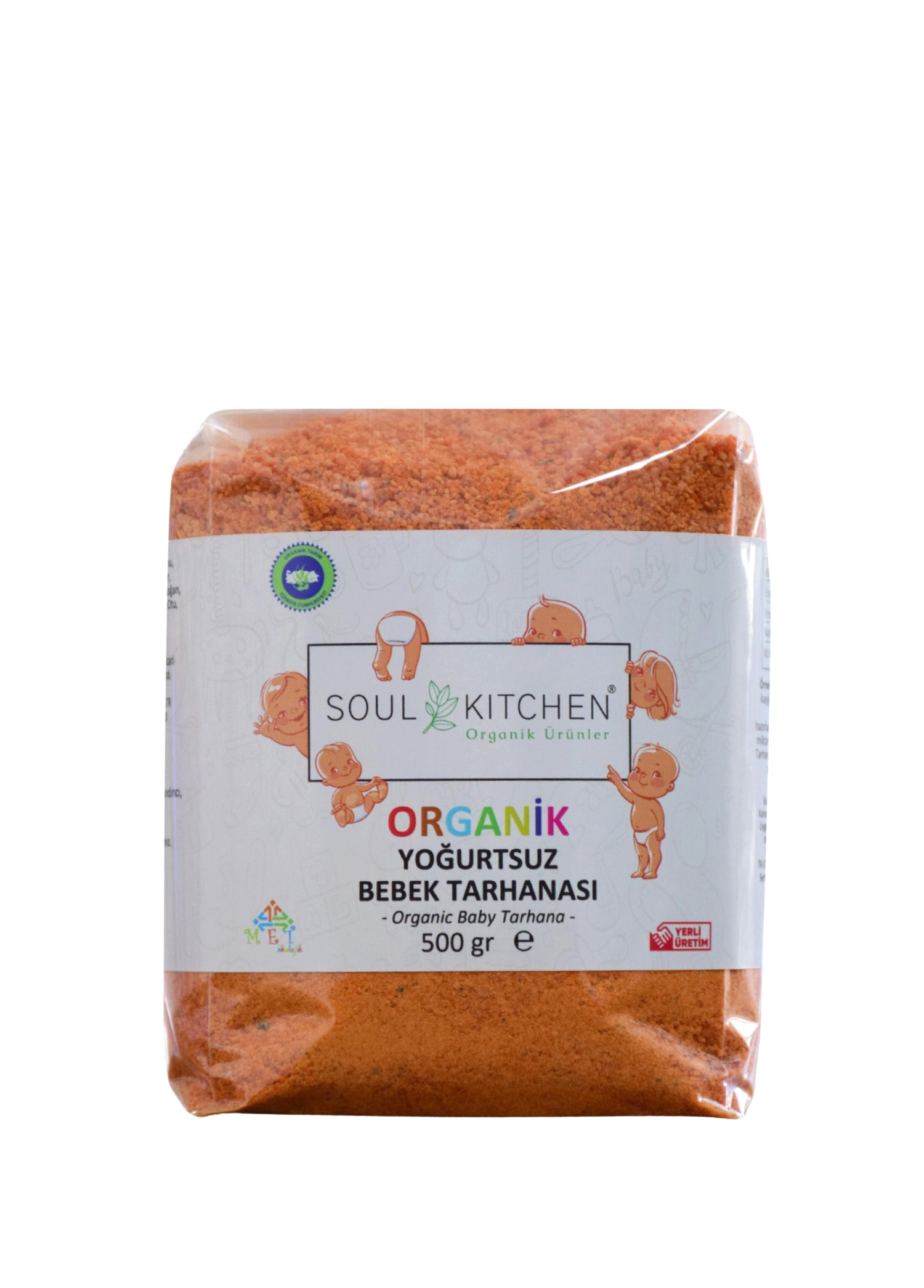 Organik Bebek Tarhanası Yoğurtsuz 500 gr