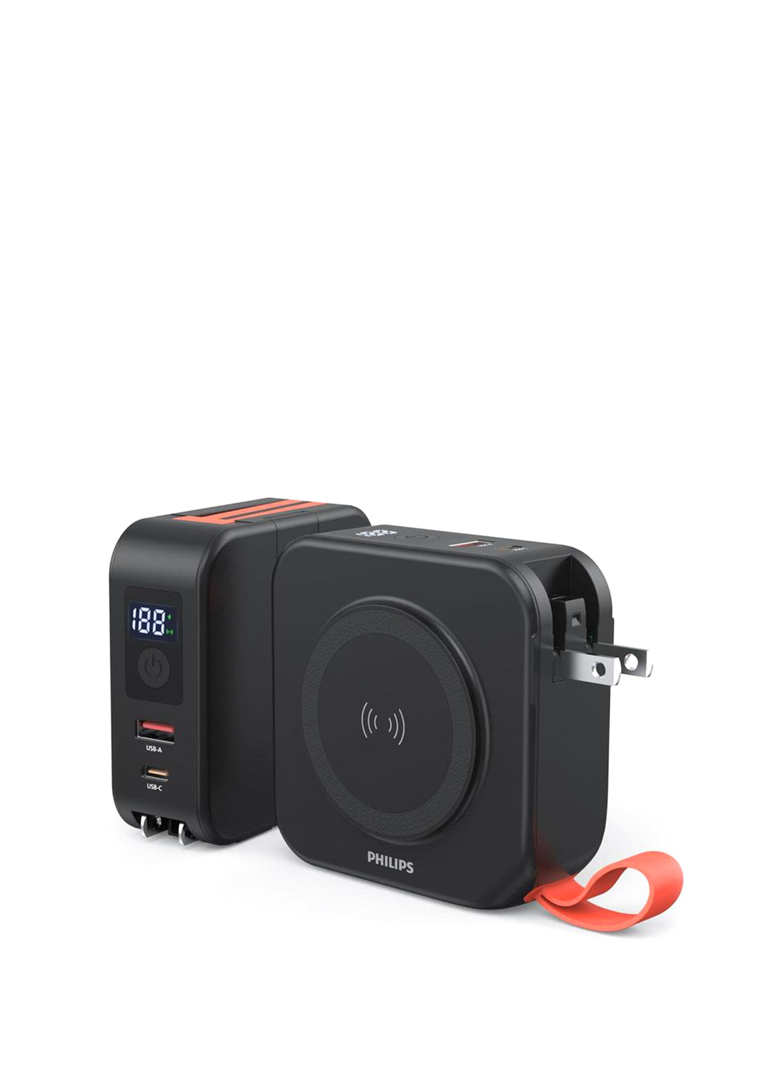 DLP4347CB/00 Siyah 10.000 mAh Dahili USB-C Lightning Kablolu MagSafe Hızlı Şarj Powerbank