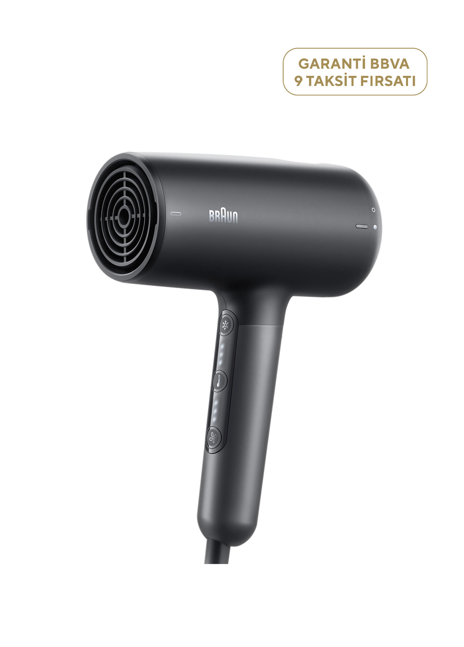 BRHD425E HD4.2 IONTEC Difüzörlü Saç Kurutma Makinesi, 2 Başlıklı, 2100W