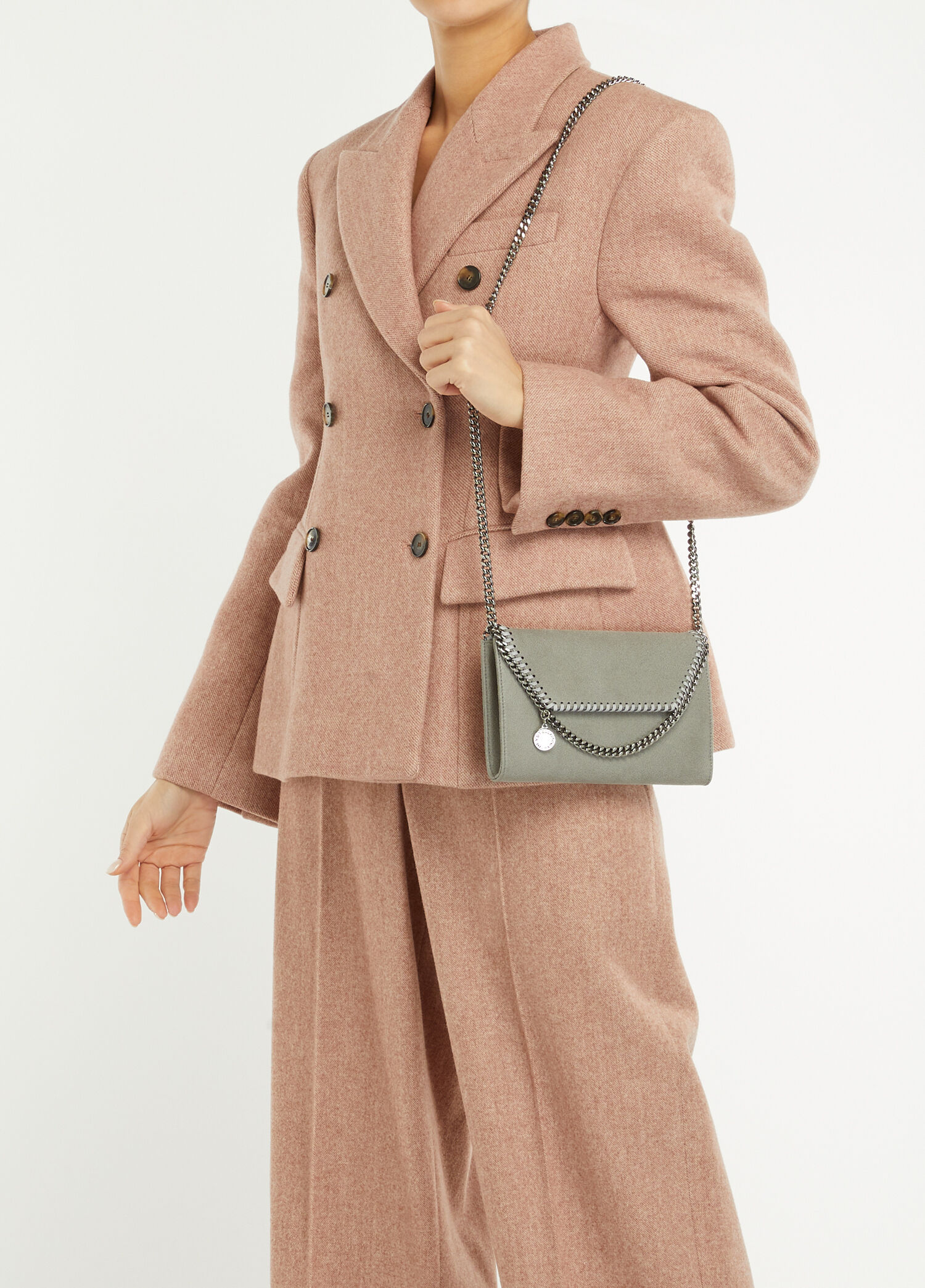Stella McCartney Açık Gri Kadın Mini Falabella Açık Gri Kadın