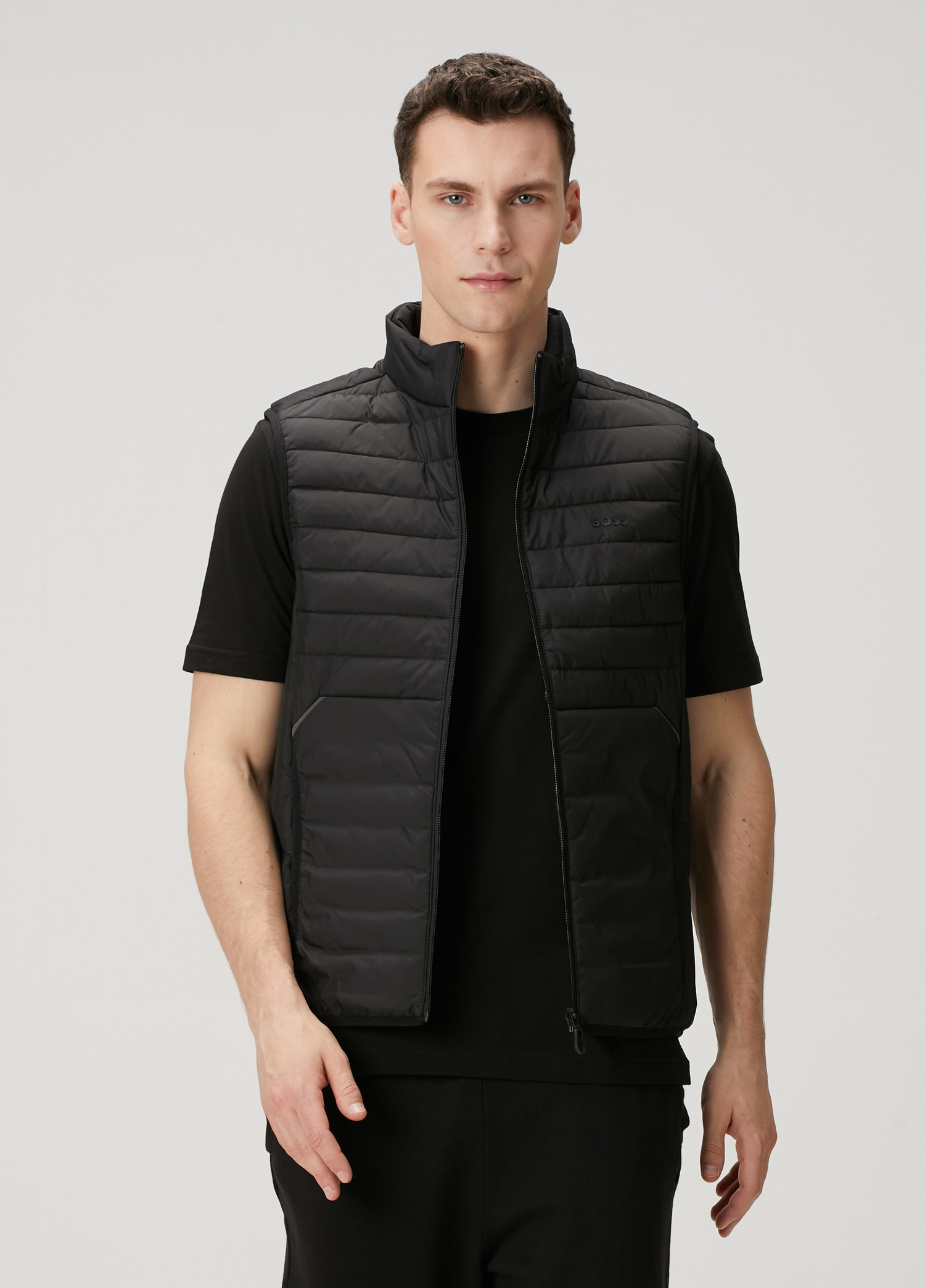 セ－ル！reifhaus Anouk Vest in Black 44 Vest Drill Bomber Tex 7 | GATE