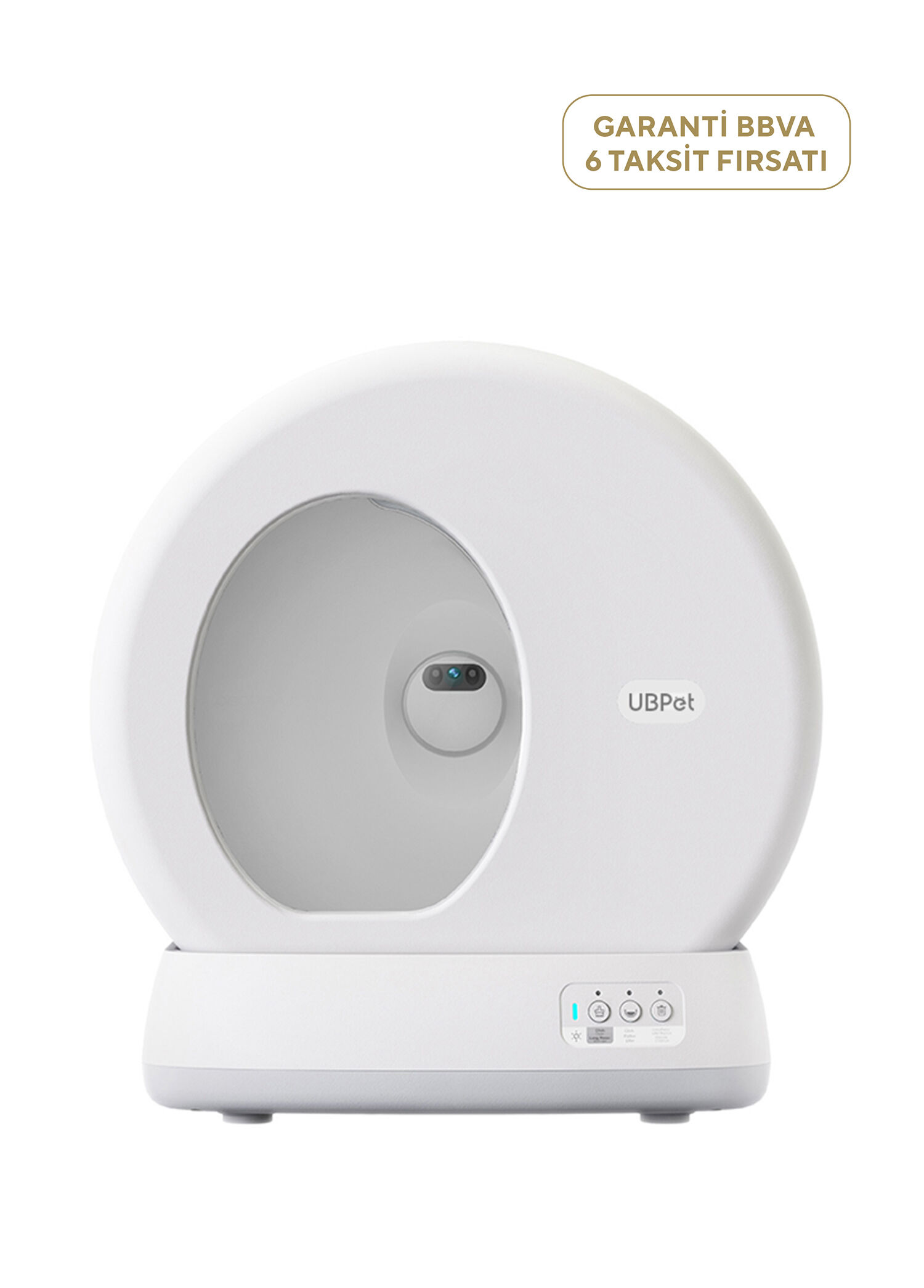 UBPet Ucat C10 Pro Kameralı Akıllı Otomatik Yeni Versiyon Kedi Tuvaleti