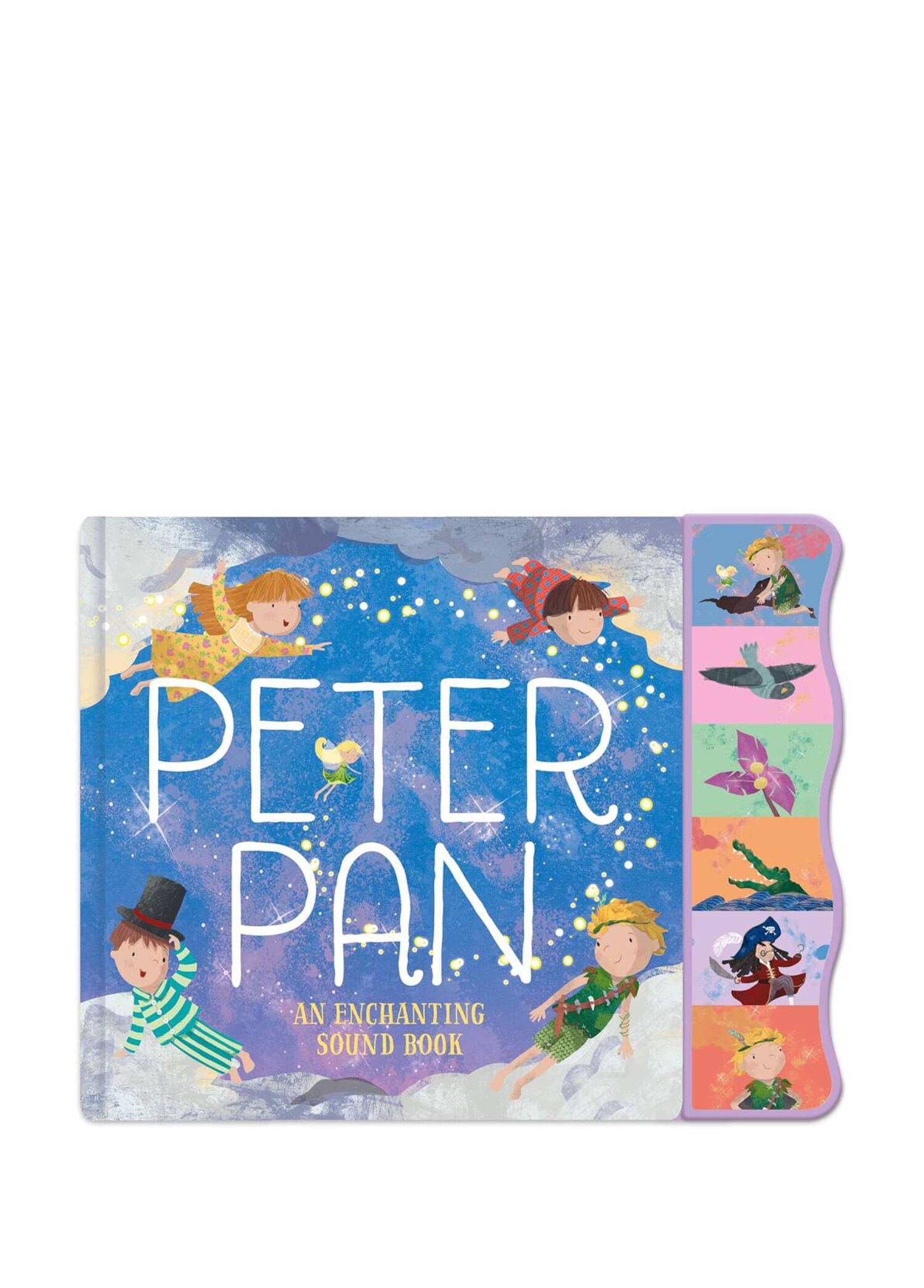 Peter Pan Wavy Module 6 Button Sound Book Yabancı Dil Sesli Çocuk Kitabı