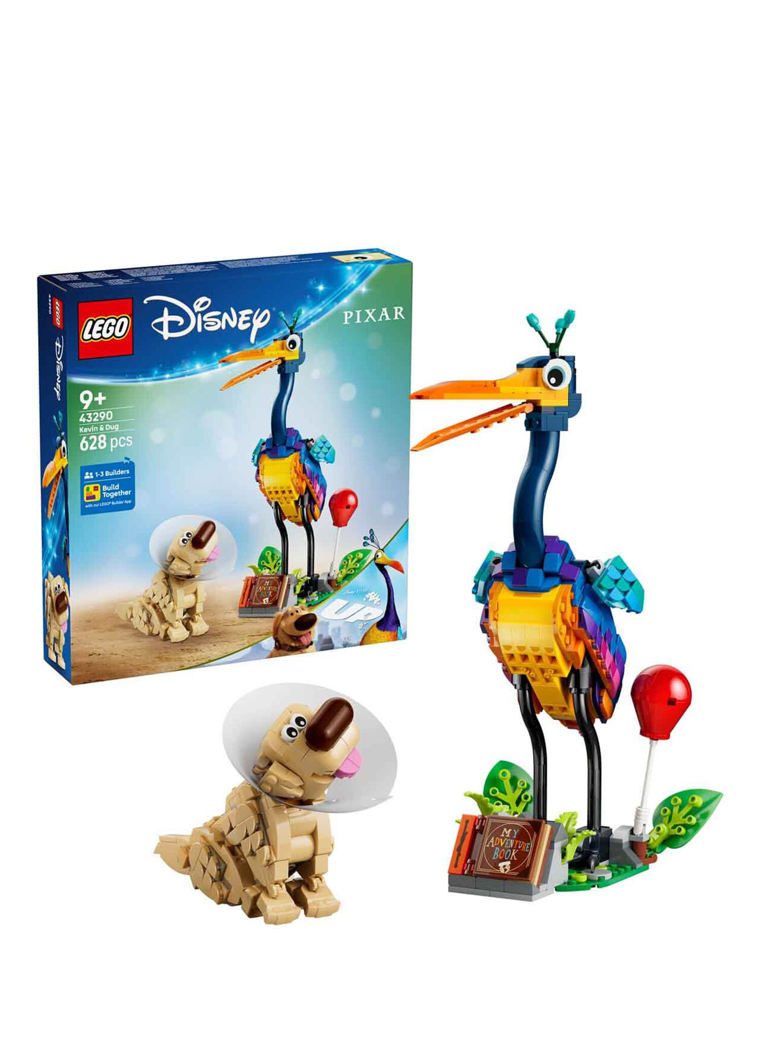 Disney ve Pixar Kevin ve Dug 628 Parça 9+ Yaş 2 Karakter İçeren Yağı Oyuncağı 43290
