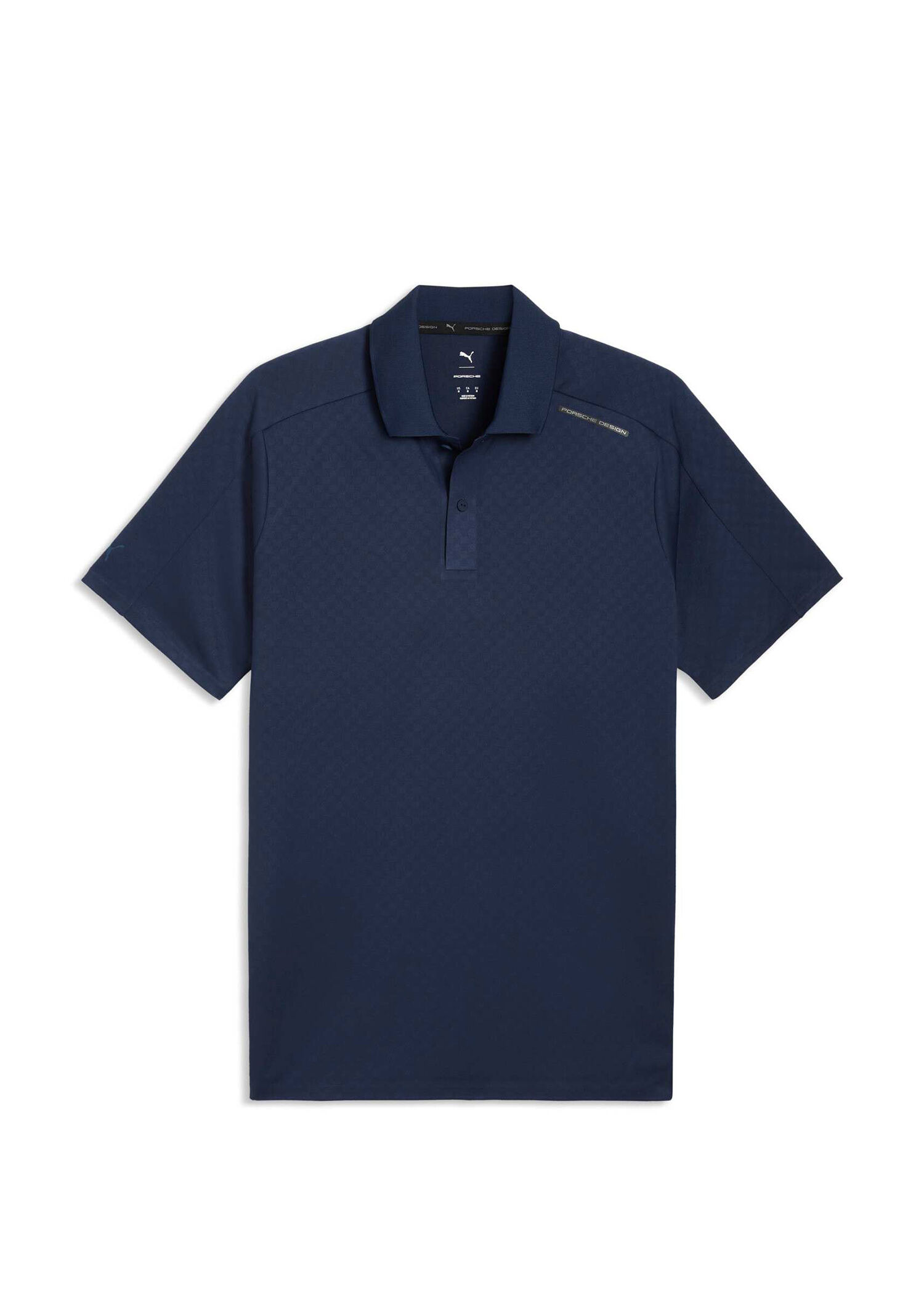 Porsche Design Club Navy Polo Yaka Kısa Kollu Erkek Spor T-shirt