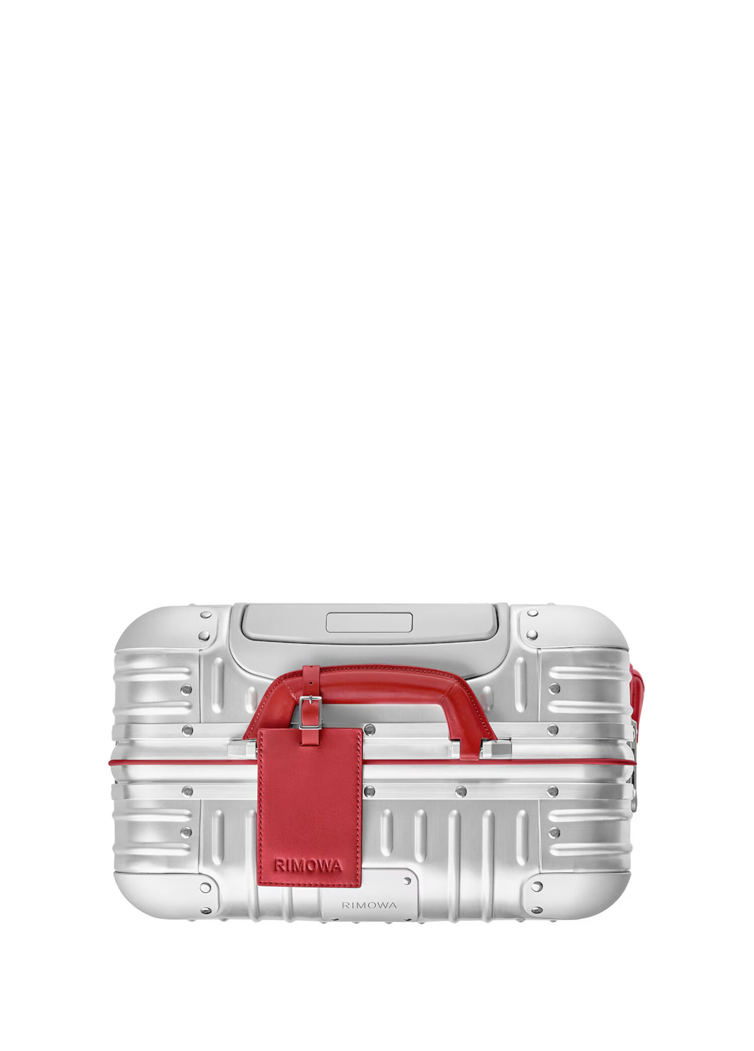 RIMOWA Gümüş Erkek Original Cabin Twist Silver Kırmızı Bavul