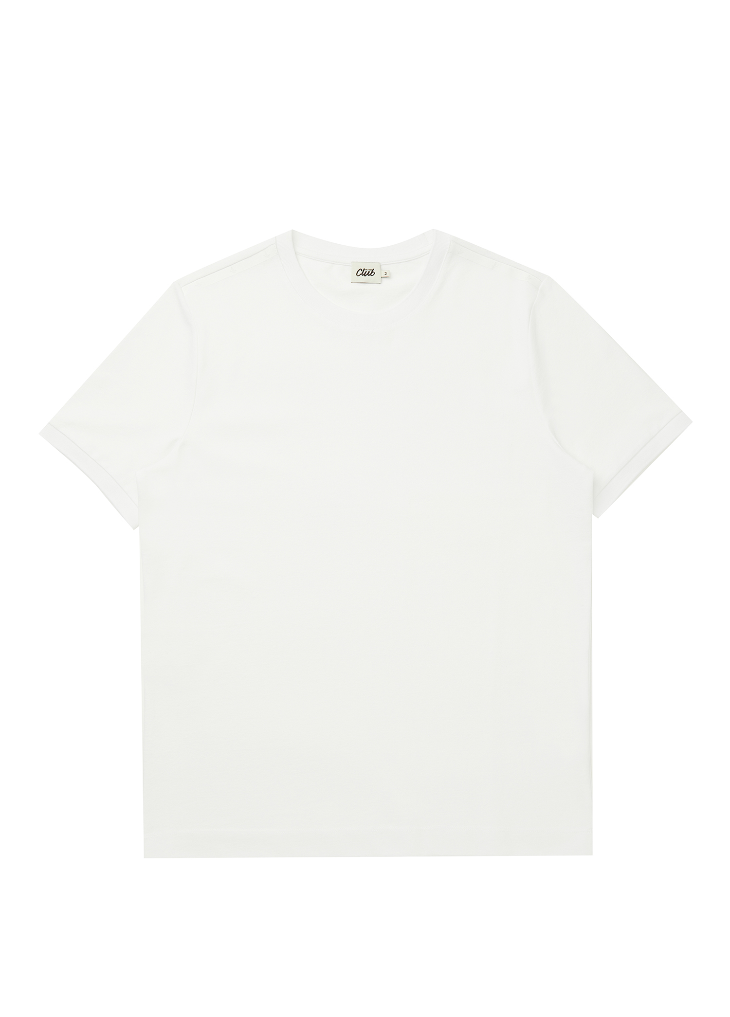 Beyaz Omuzu Fleksi Kuş Detaylı Pike T-shirt_6