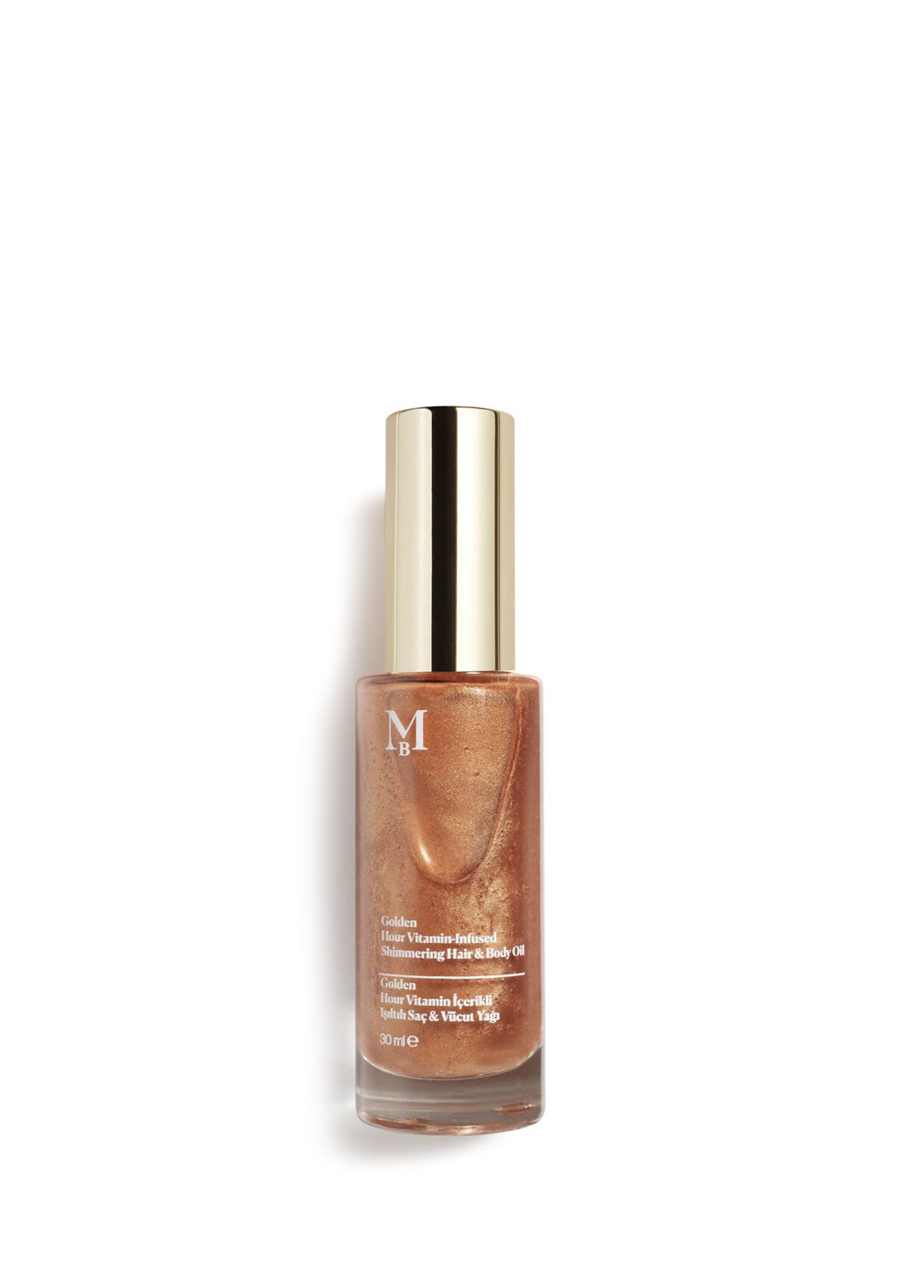 Golden Hour Vanilya Vitamin İçerikli Işıltılı Saç ve Vücut Yağı 30 ml