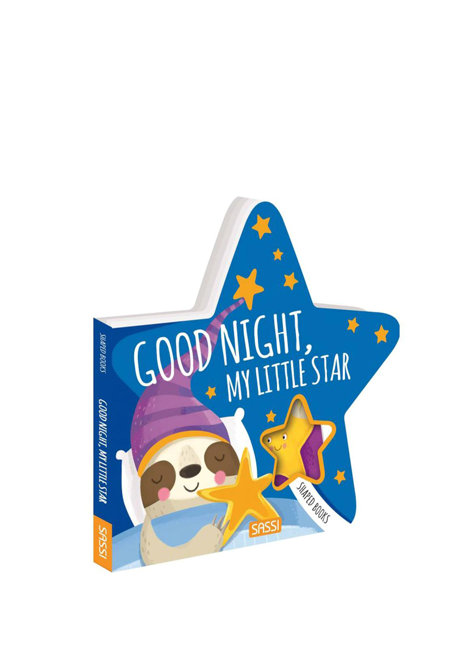 Shaped Books Goodnight My Little Star Eğitici Çocuk Kitabı