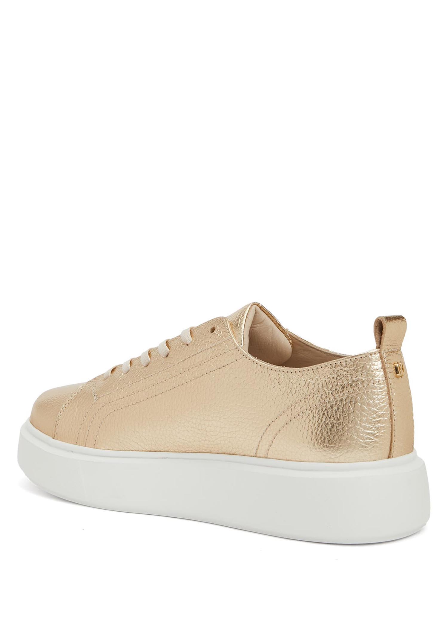 【送料&関税込】Golden  Cream Leather Sneakers Golden Goose Gold Leather Superstar Sneakers Golden Goose