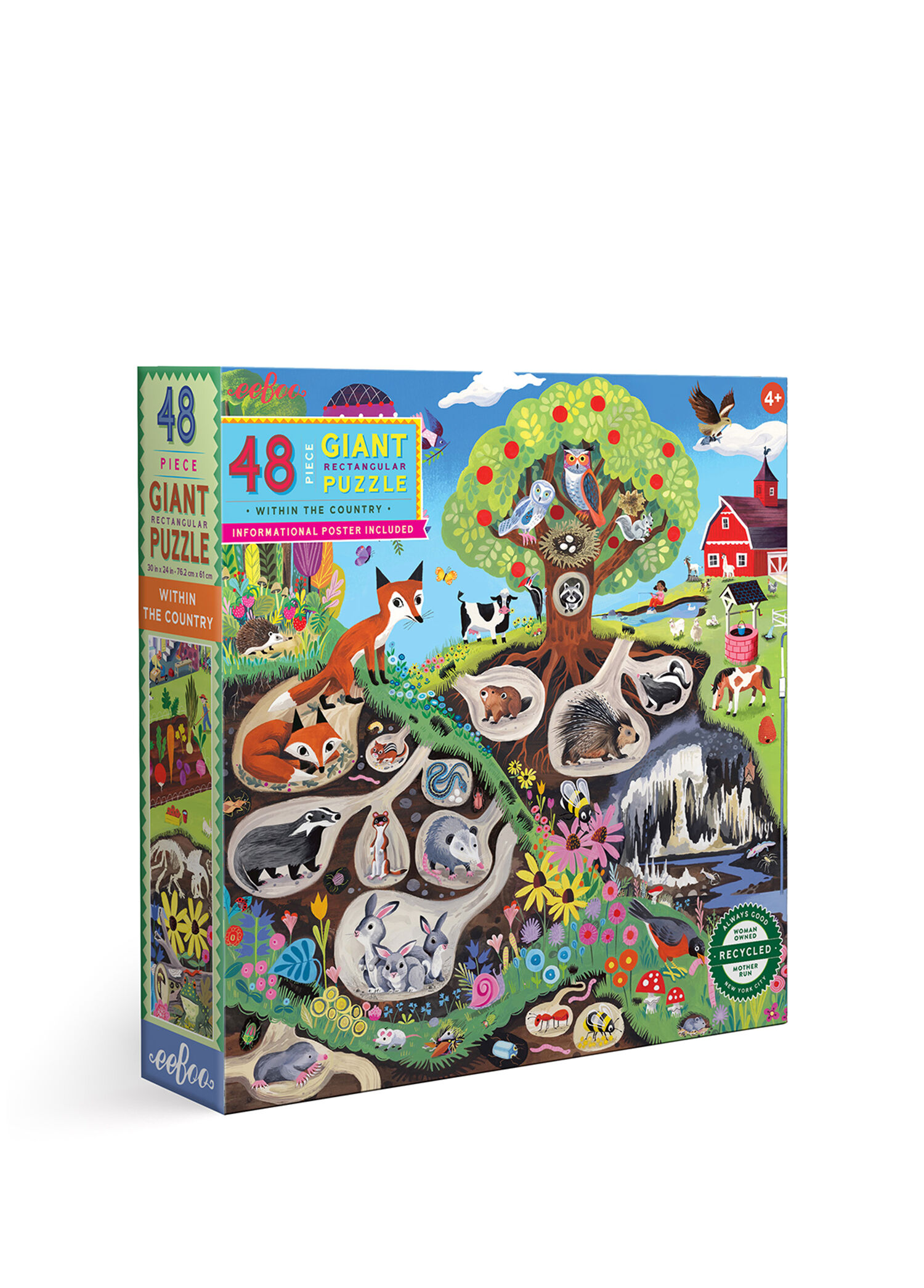 Within The Country 48 Parça Çocuk Puzzle