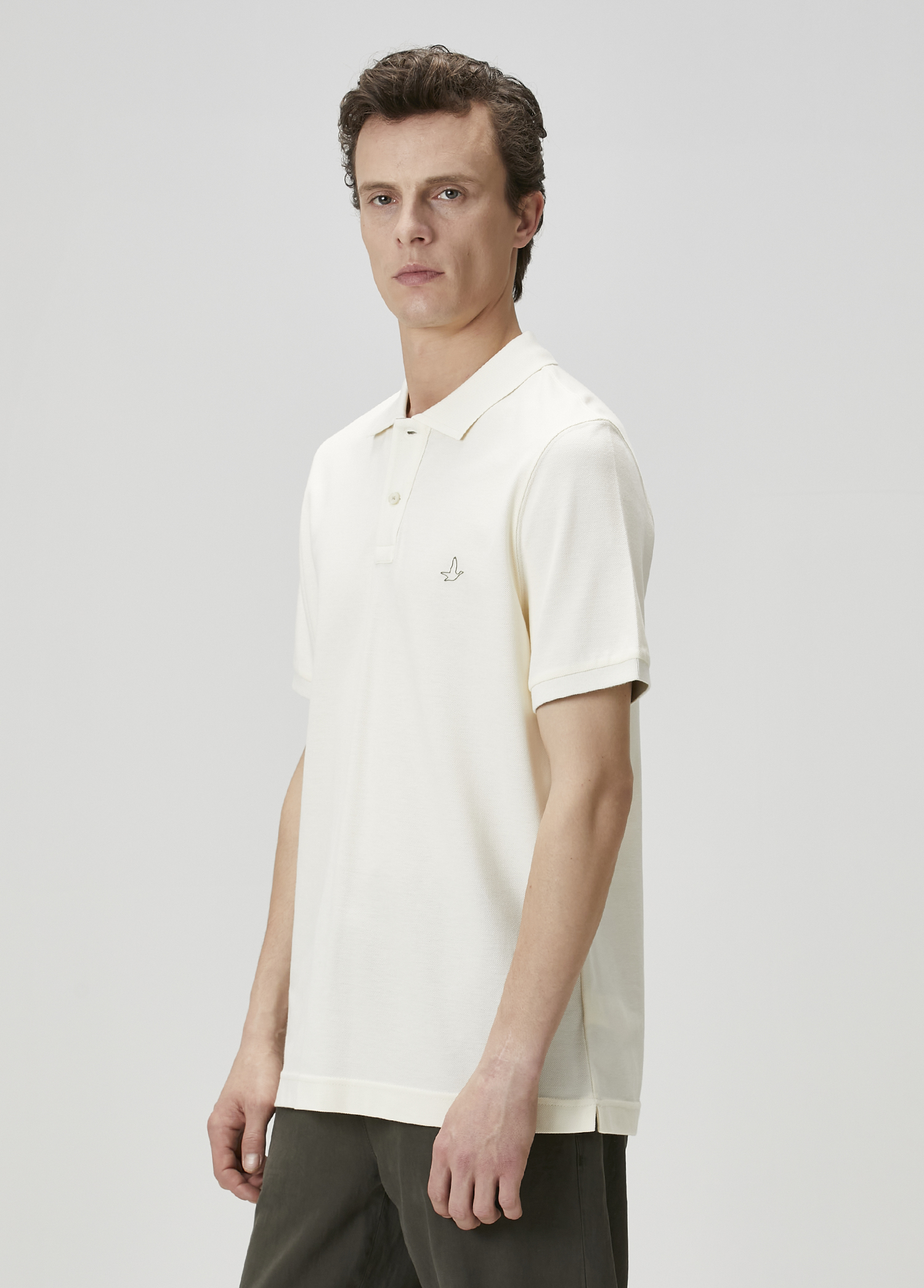 Krem Polo Yaka T-shirt_3