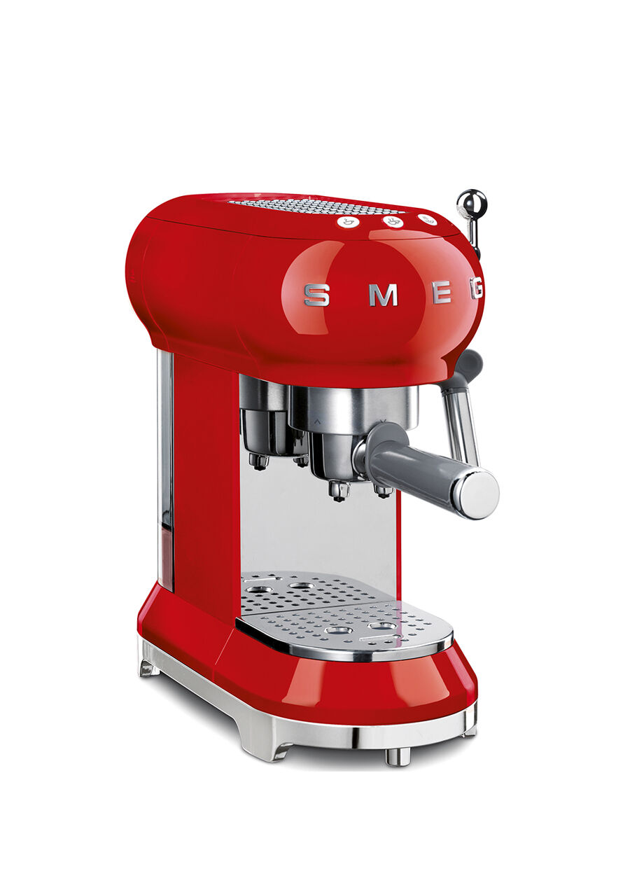 Kırmızı Espresso Kahve Makinesi