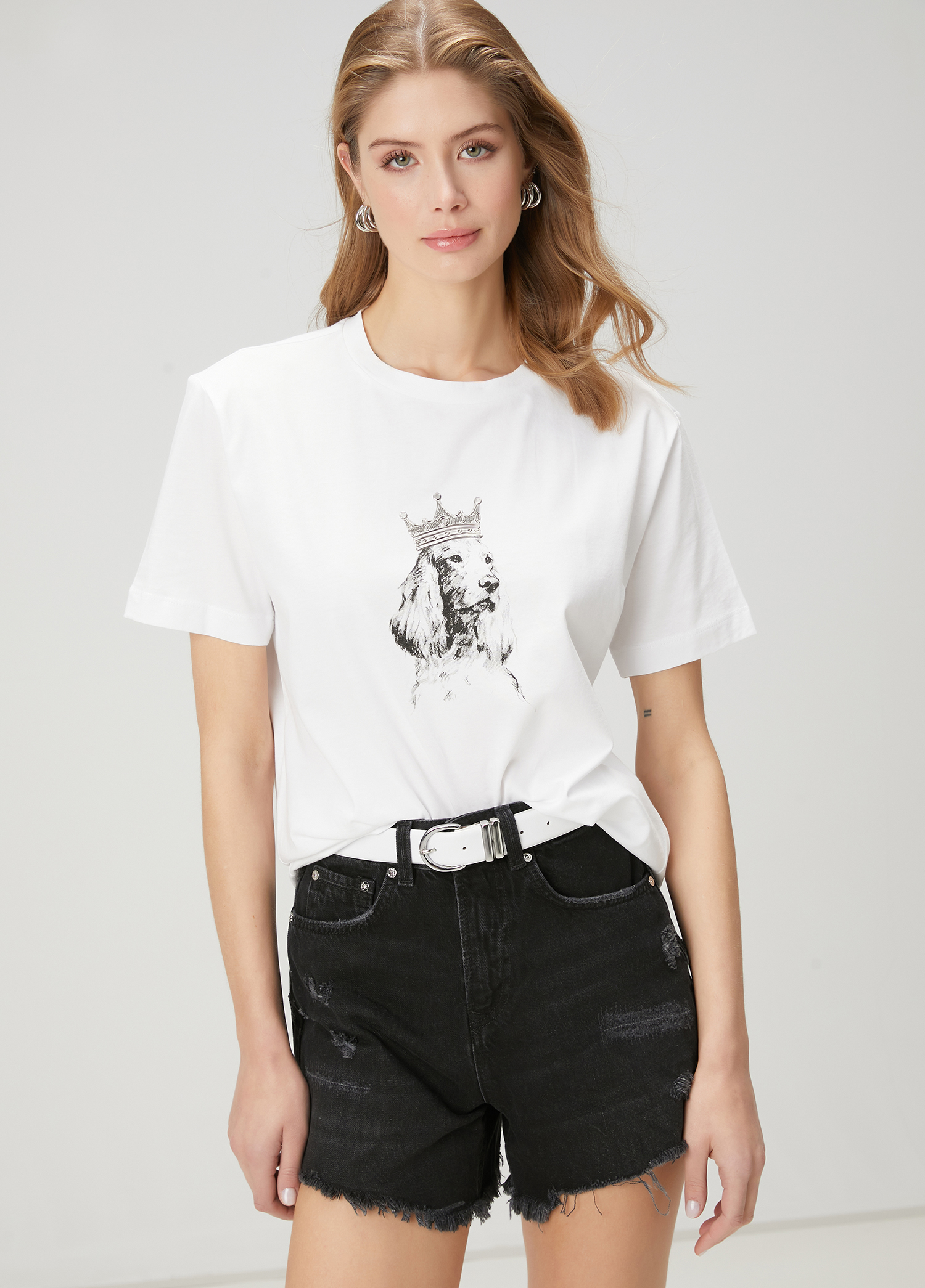 Beyaz T-shirt