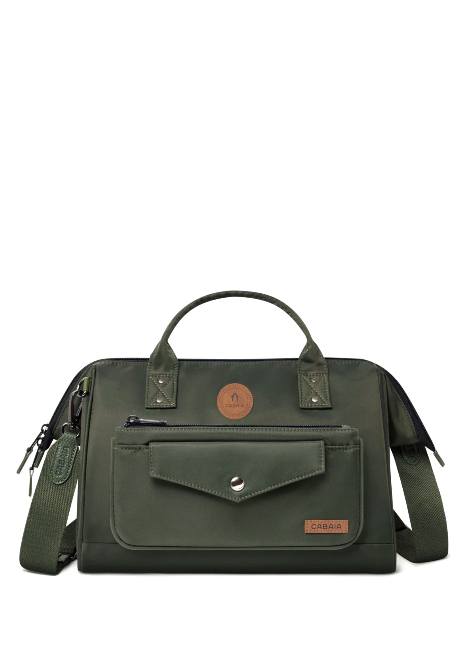 Cross Body Bag Hobart Haki Büyük Boy Kadın Omuz Çantası