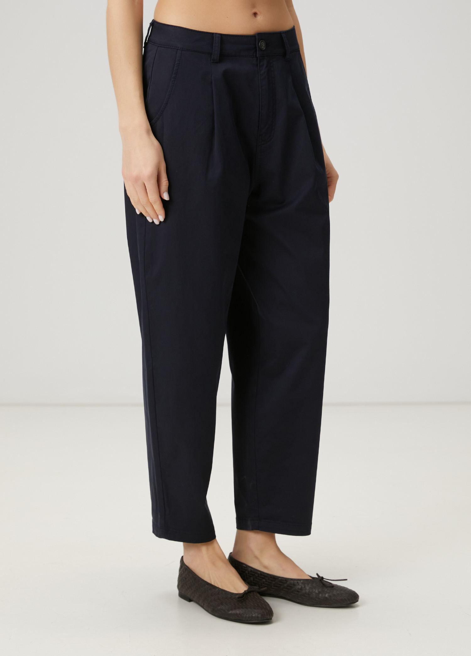 Lacivert Gabardin Chino Pantolon_2