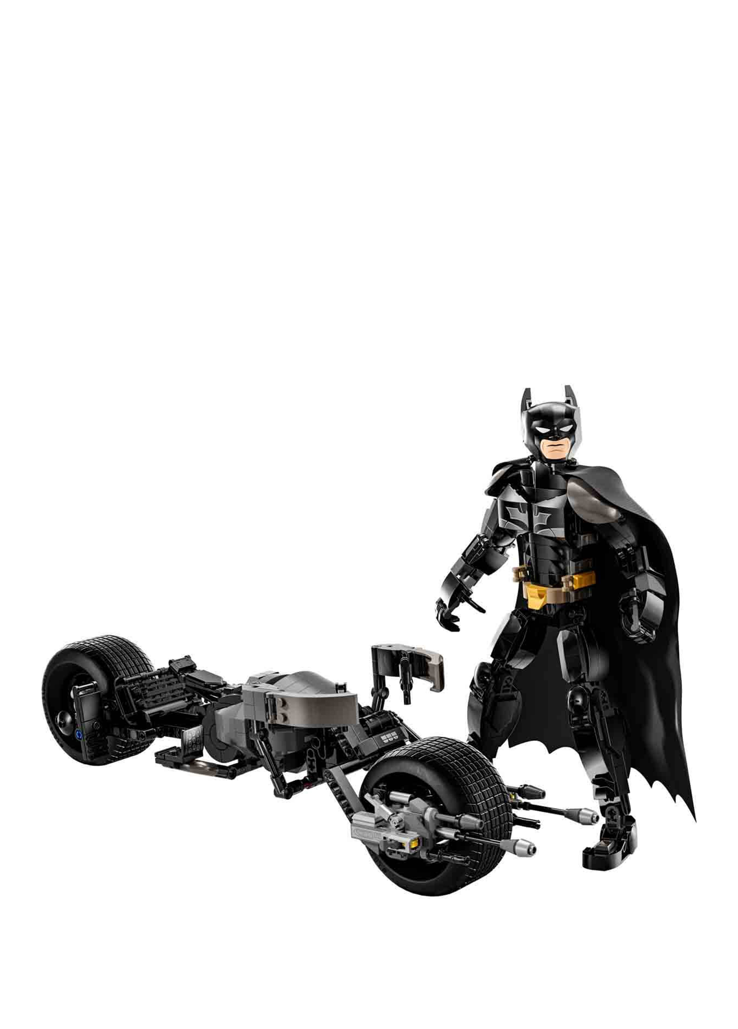 DC 76273 Batman Yapım Figürü ve Bat-Pod Motosiklet