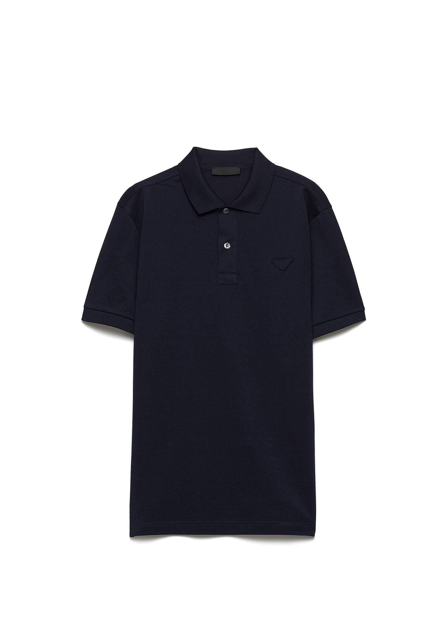 Mavi Pike Polo Yaka Kısa Kollu Erkek T-shirt