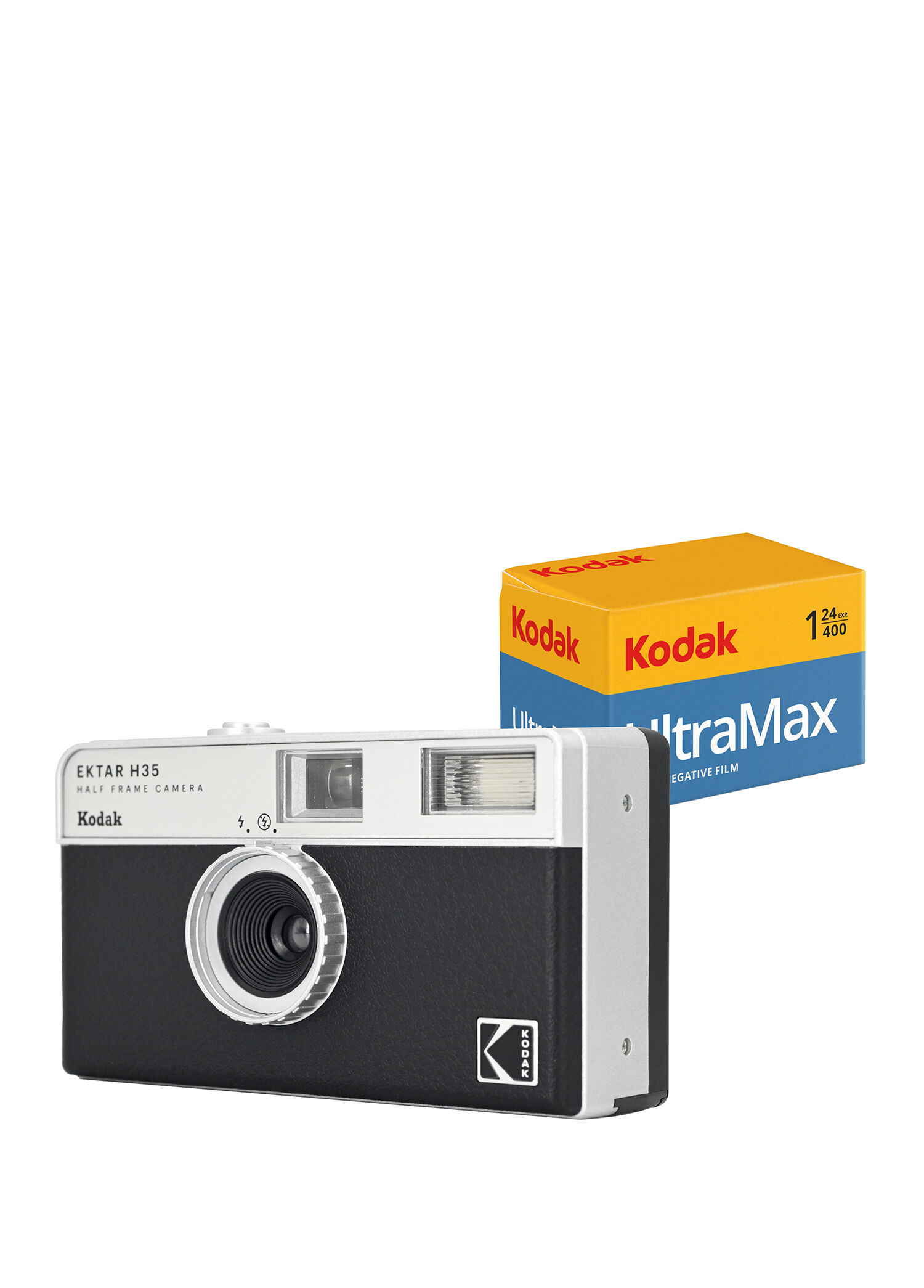 EKTAR H35 135MM Siyah Filmli Şipşak Fotoğraf Makinesi + Ultramax 24 Poz Film