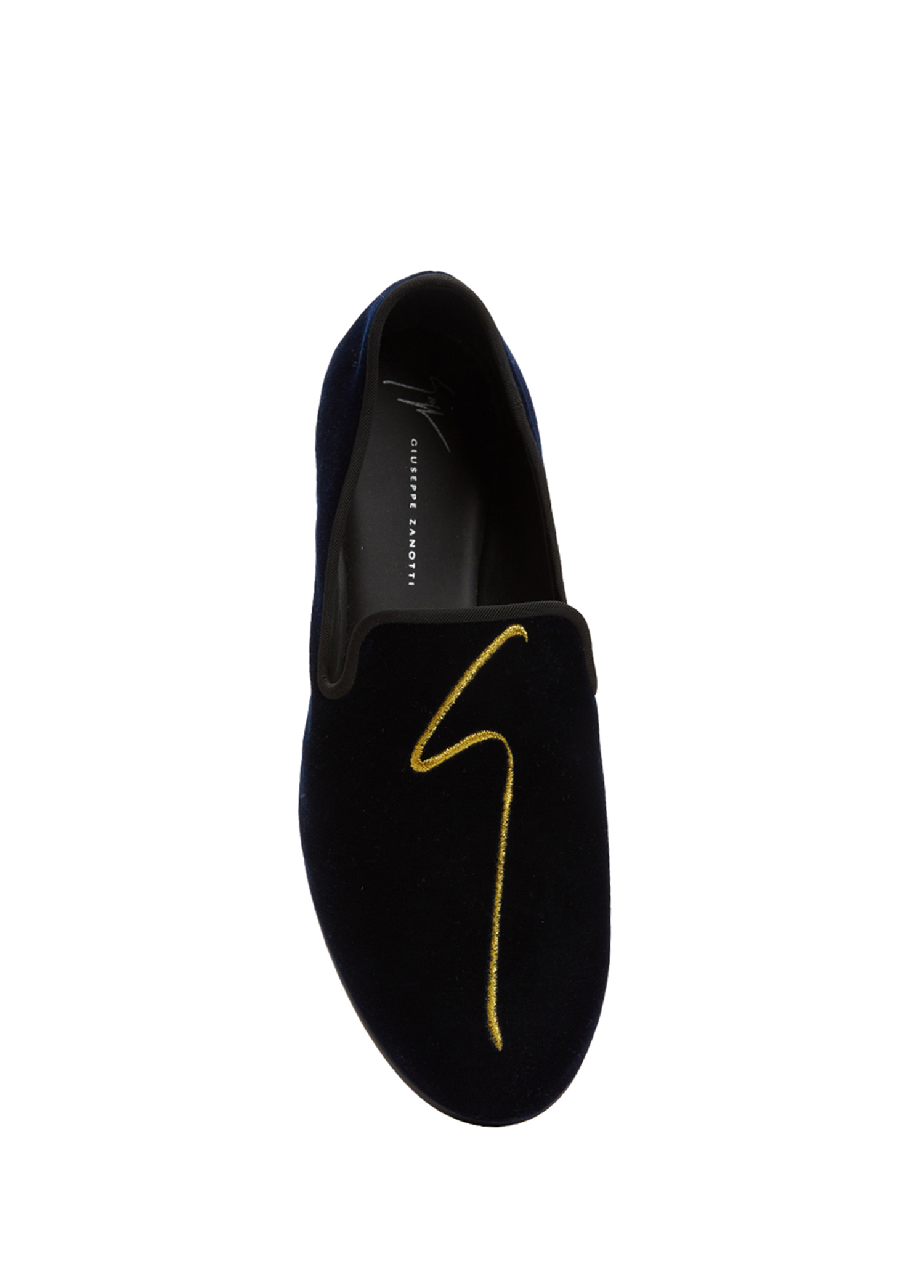 Beymen Lacivert Nakışlı Erkek Kadife Loafer. 4 Beymen Lacivert Nakışlı Erkek Kadife Loafer. 4