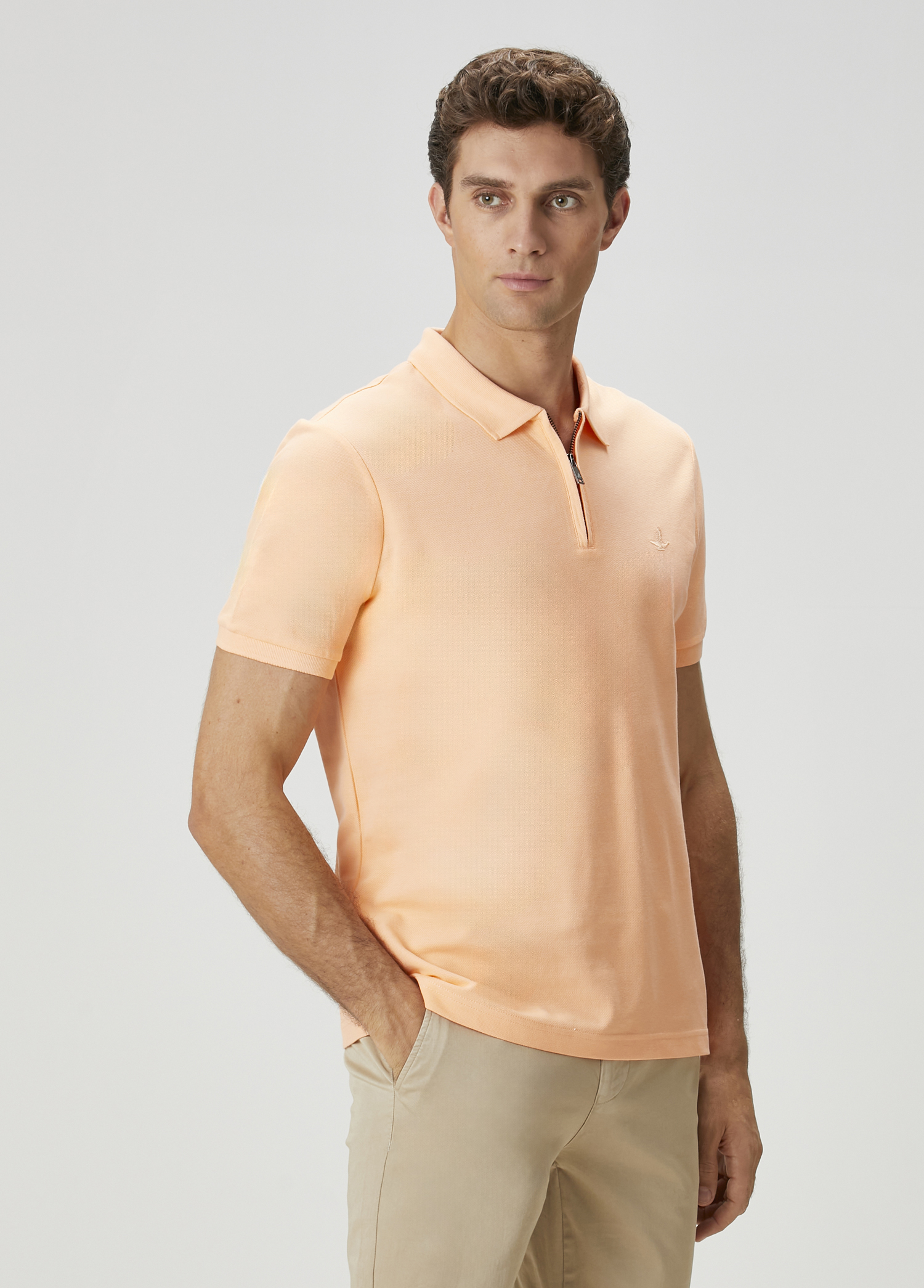 Şeftali Polo T-shirt_2