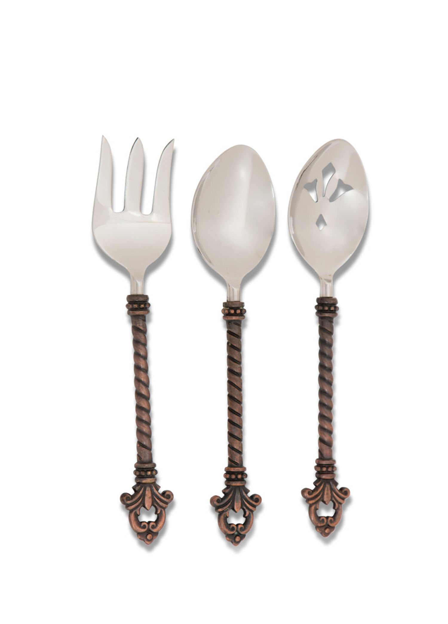 Fleur De Lis Çatal Kaşık Seti
