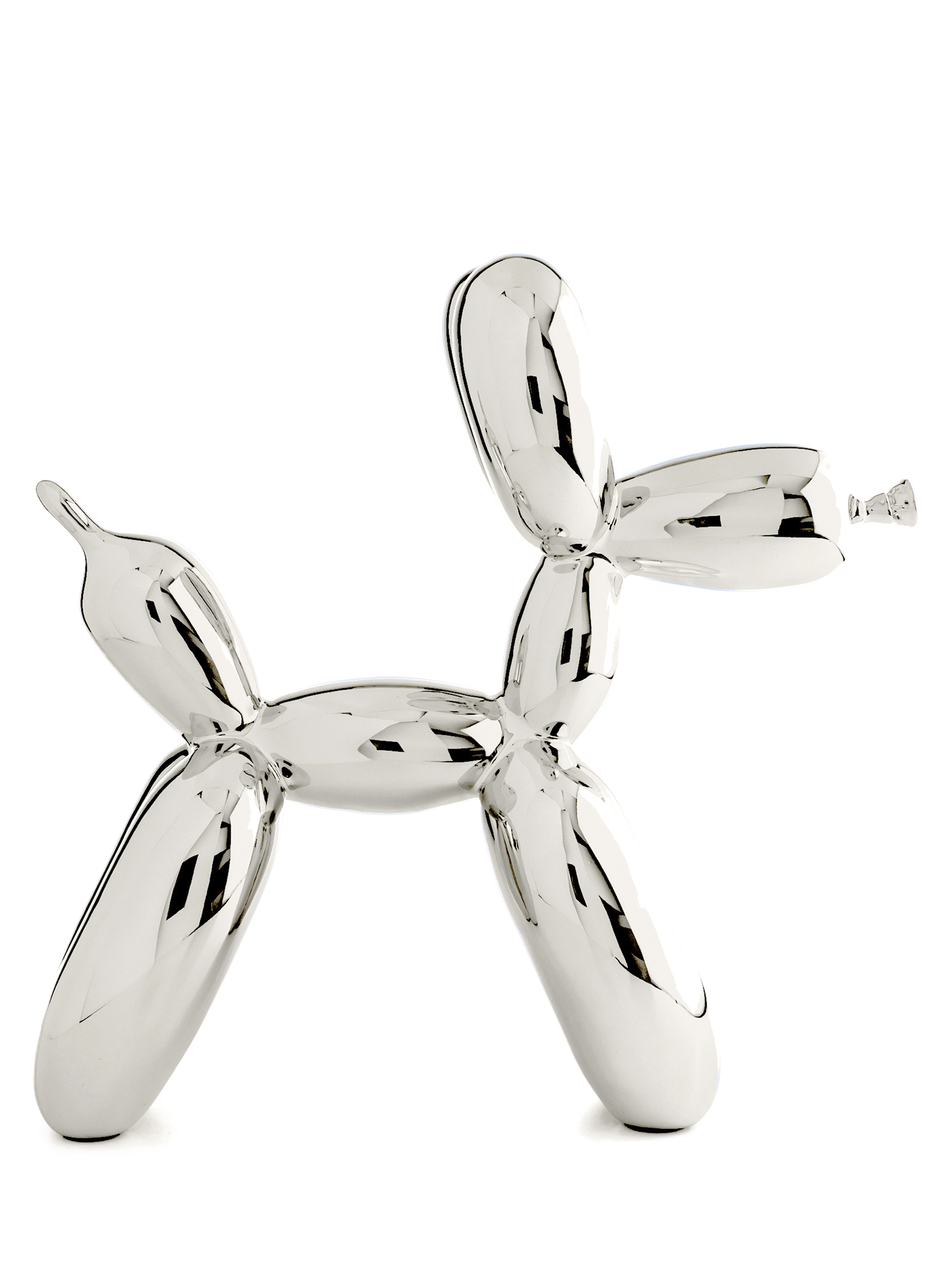 Beymen Jeff Koons Balloon Dog Silver Heykel. 2