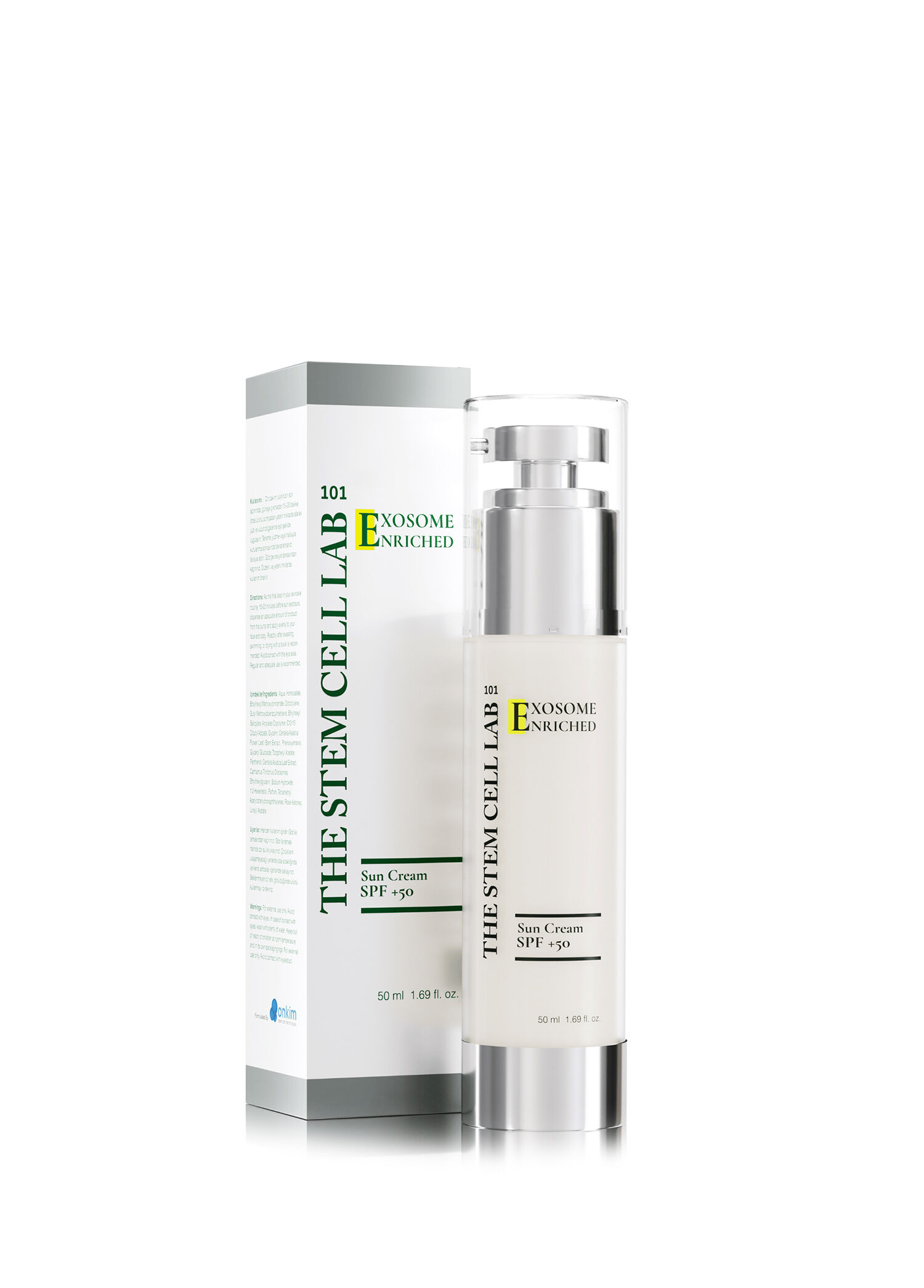 Sun Cream SPF50+ Eksozom ile Zenginleştirilmiş Güneş Kremi 50 ml