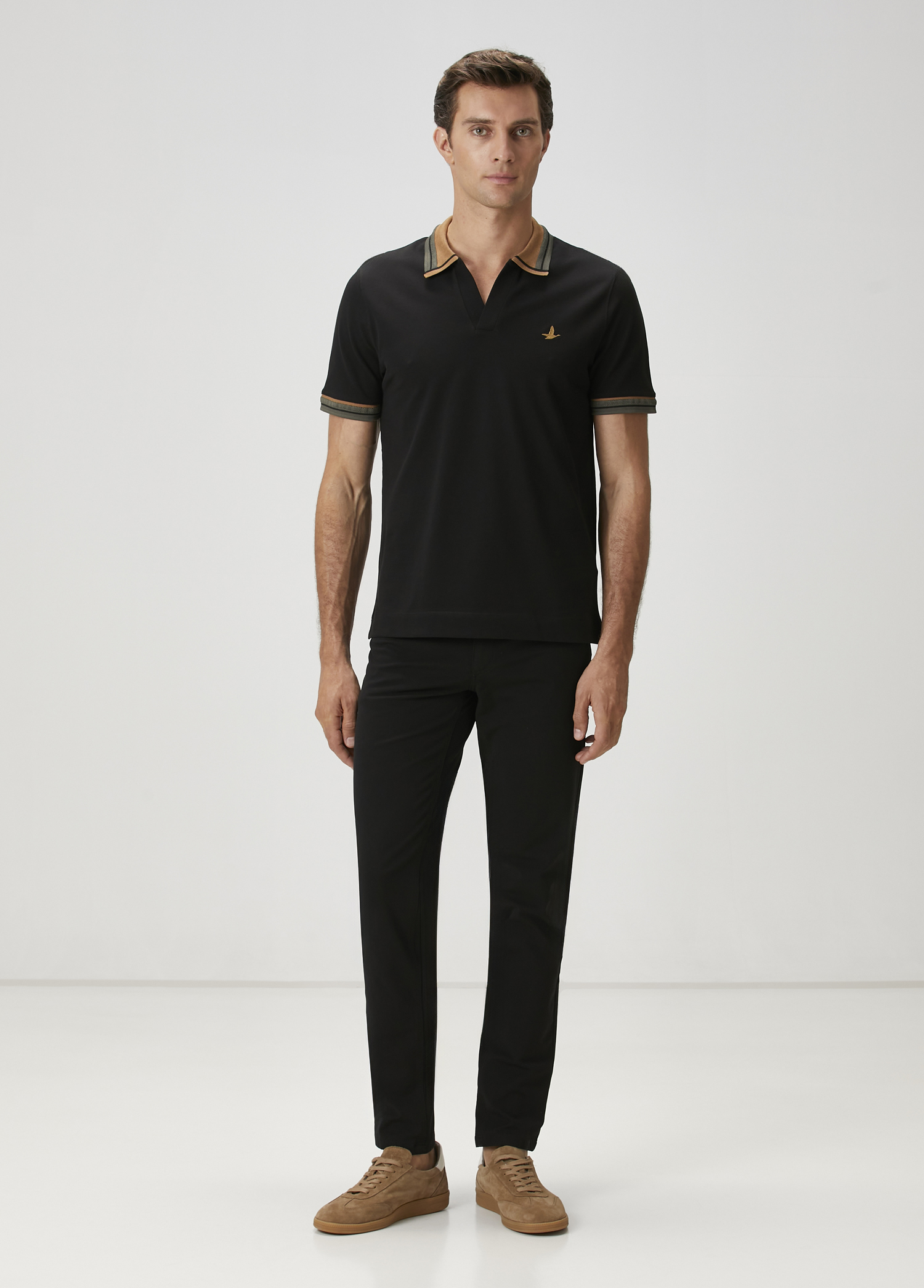 Siyah Stretch Spor Pantolon