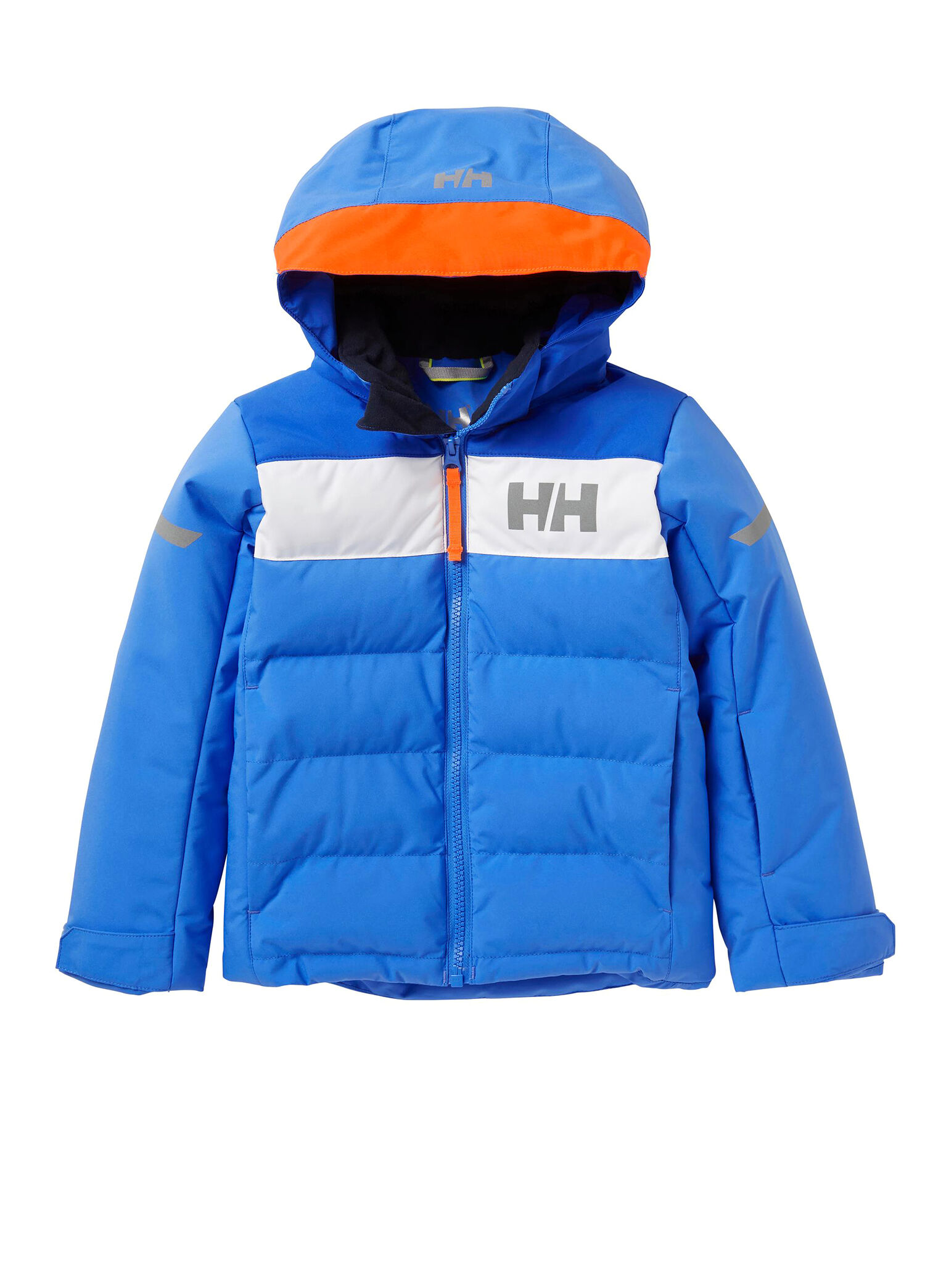 K Vertical Ins Ultra Blue Kapüşonlu Unisex Çocuk Kayak Montu