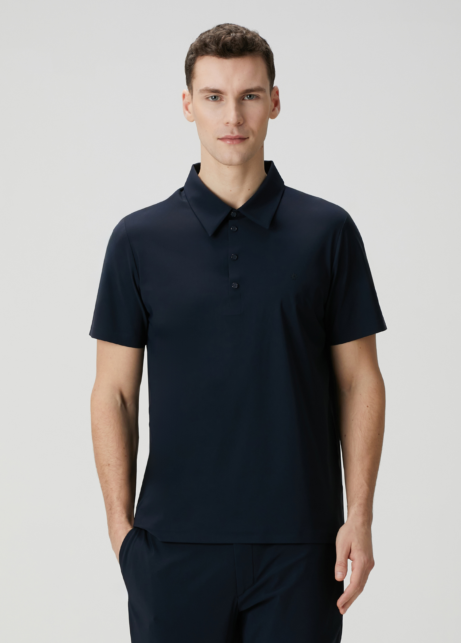 Sentient Lacivert Polo Yaka T-shirt