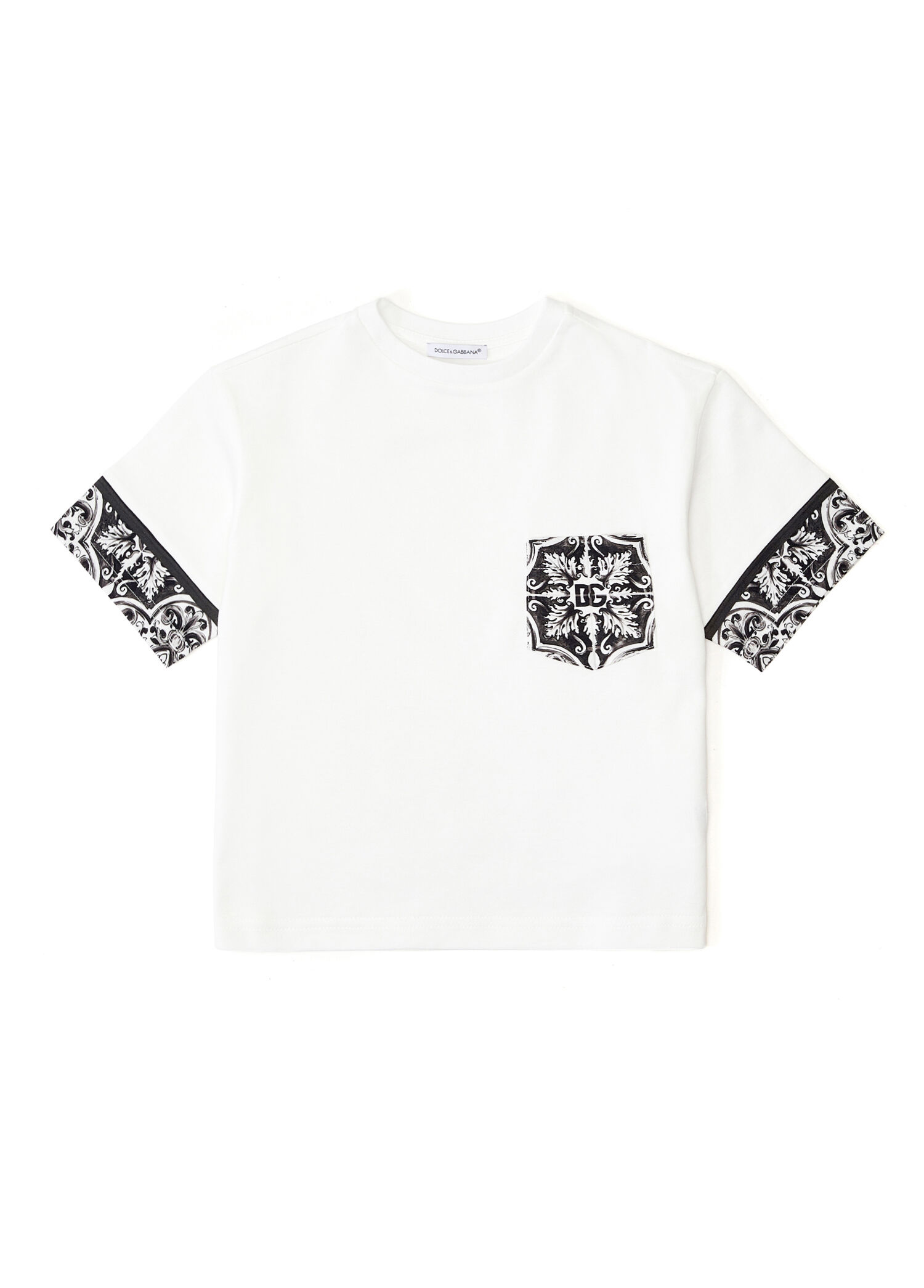 Beyaz Erkek Çocuk T-shirt